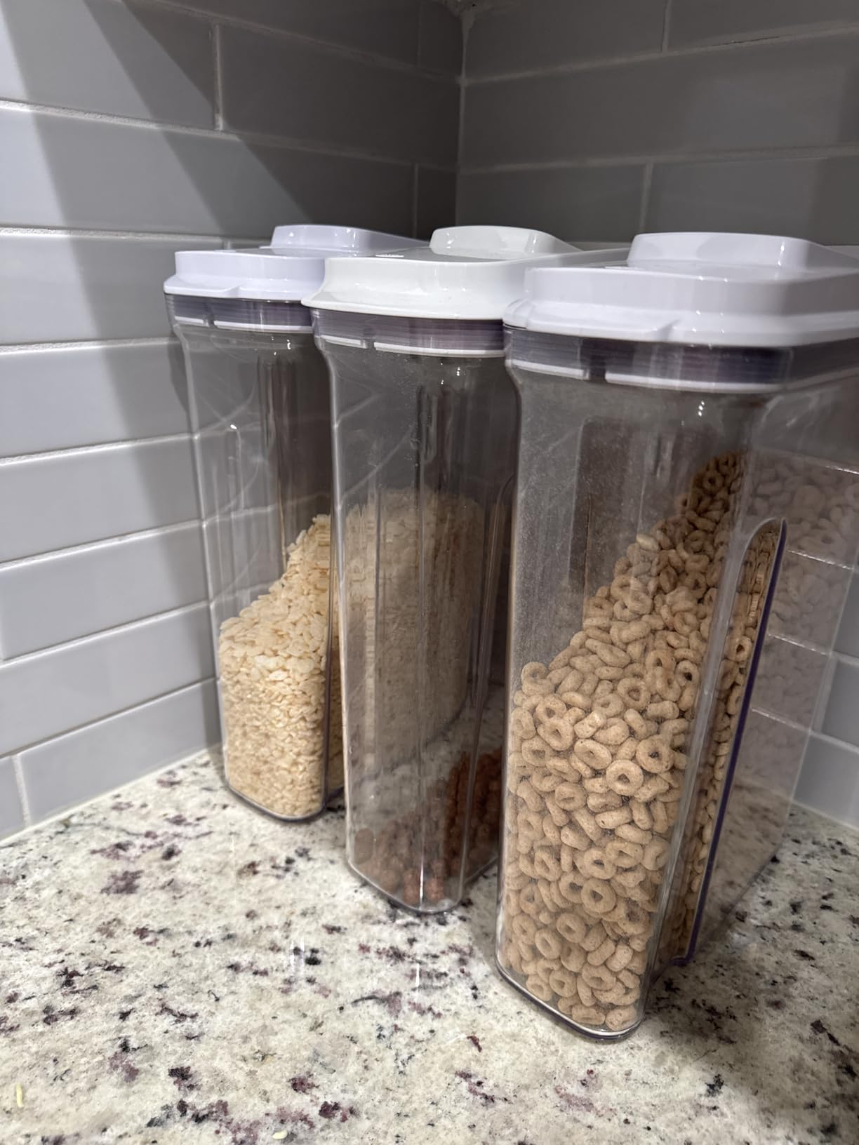 OXO Good Grips 3-Piece POP Cereal Dispenser Set customer photo 2