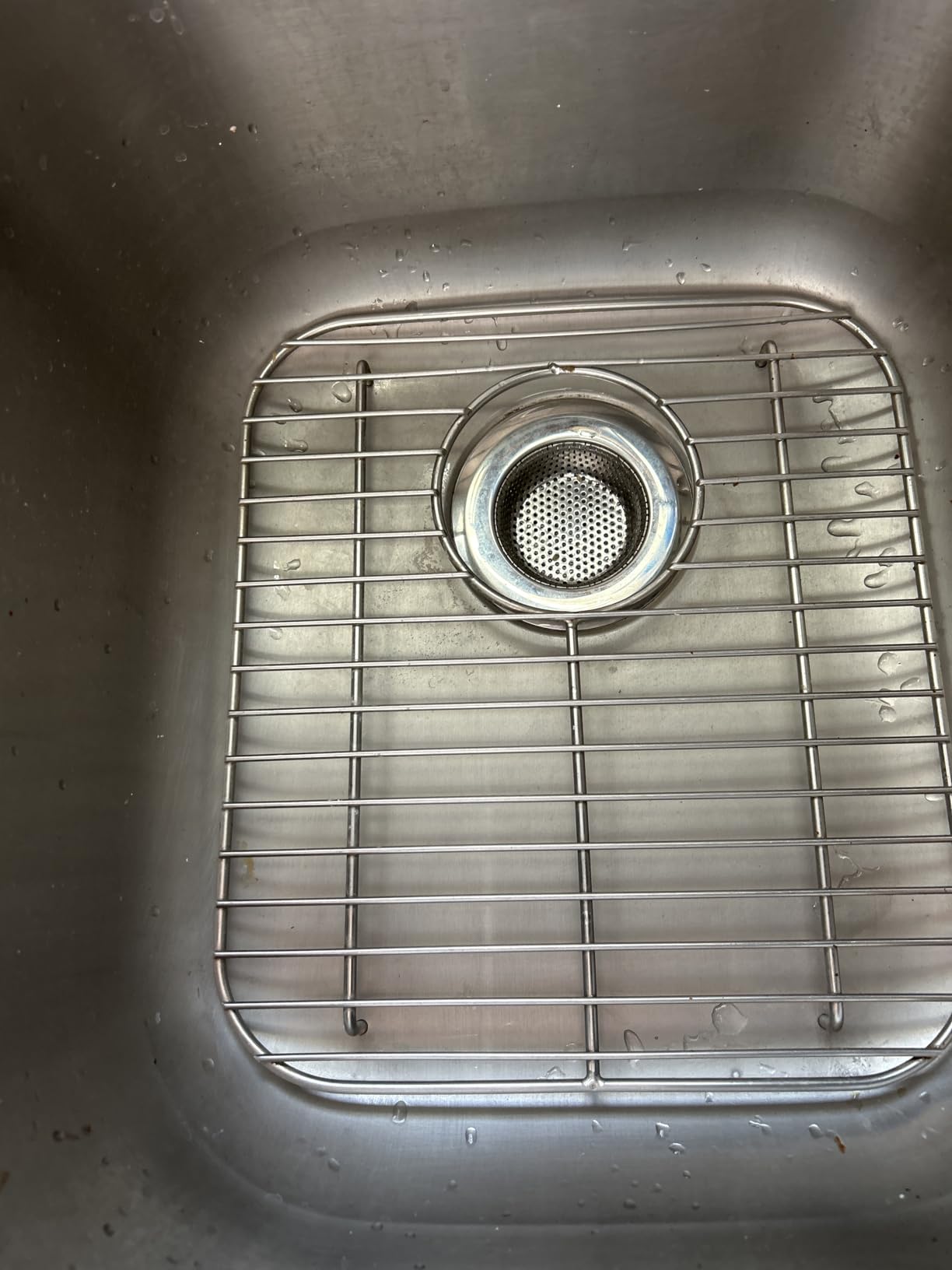 Fengbao 2PCS Kitchen Sink Strainer - Stainless Steel, Large Wide Rim 4.5