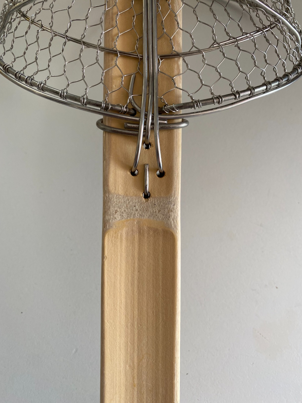 Helen's Asian Kitchen Helen's Asian Kitchen Stainless Steel Mesh Spide, 6-Inch, Basket, Silver customer photo 2