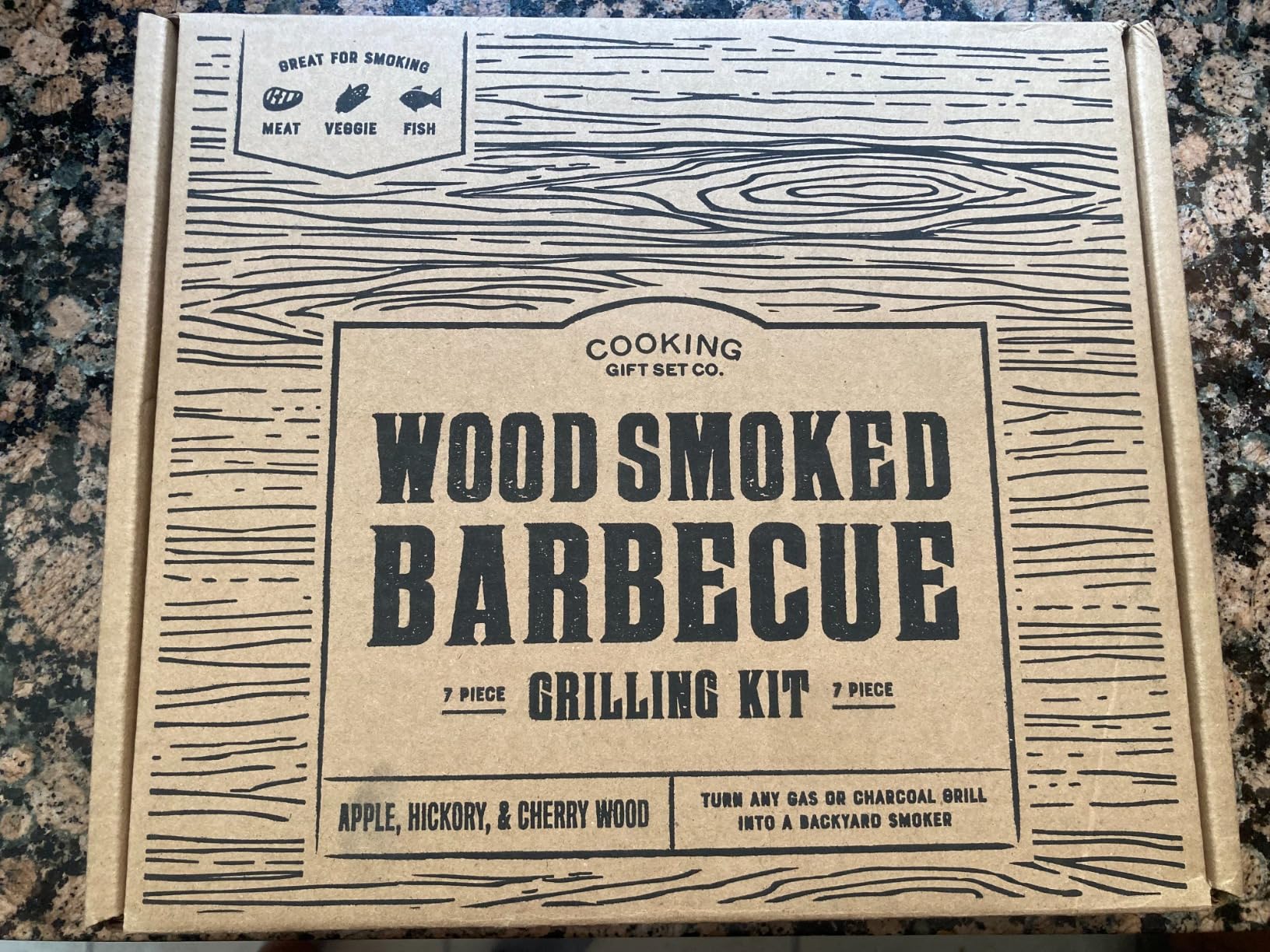Deluxe Smoker Box for Gas Grilling - Complete BBQ Smoker Box Kit with Wood Chips, Stainless Steel Smoke Box for Gas Grill & Charcoal, Thermometer, Scraper & Recipes - Smoker Accessories Gifts for Men customer photo 2