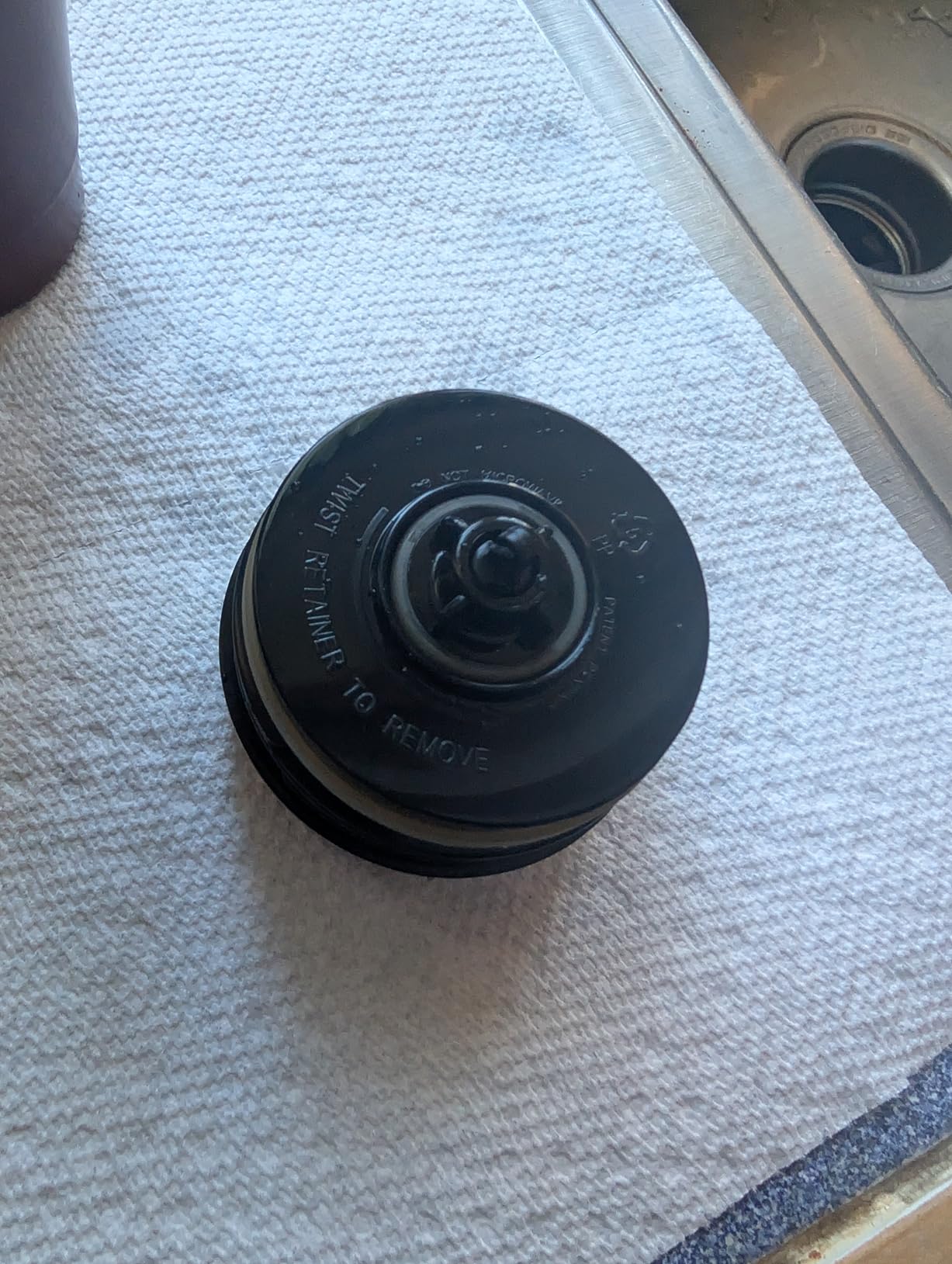 THERMOS Stainless King Vacuum-Insulated Travel Mug with Handle - 16oz, Matte Steel customer photo 2