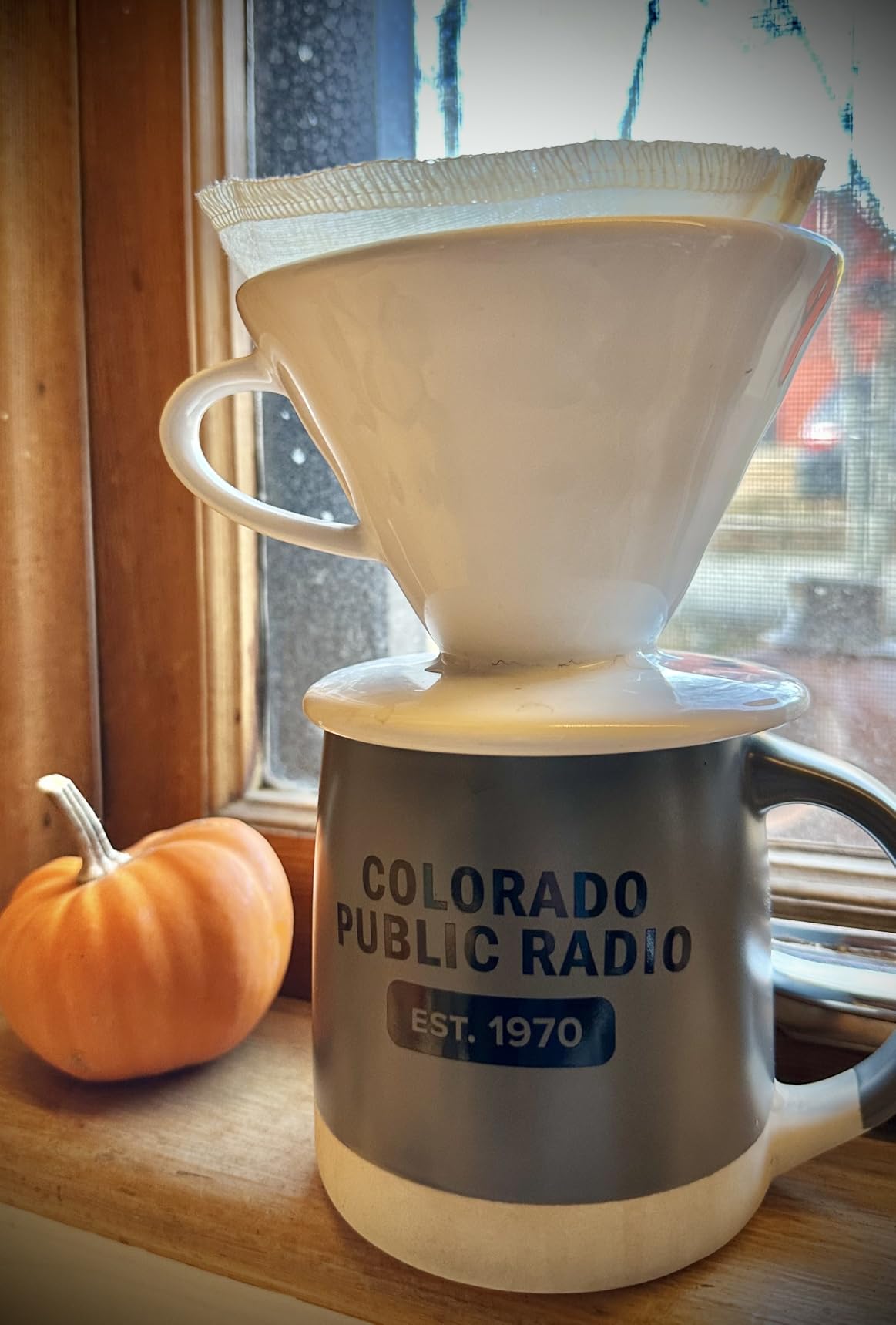 Cloth Reusable Cone Coffee Filter (Size #4) - Made in Canada of Hemp and Organic Cotton - Zero Waste, Eco-Friendly, Natural Filter for Drip Coffee Makers customer photo 1