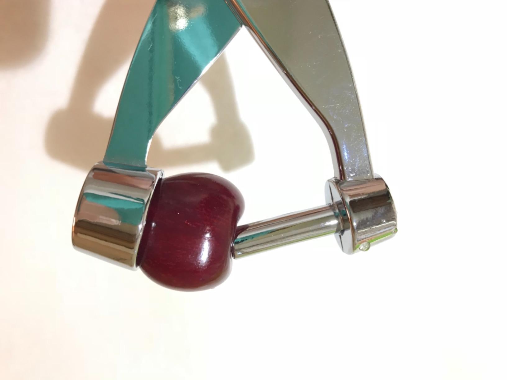 Cherry Pitter Tool Pit Remover with Locking Mechanism | Cherry Picker | Cherry Seed Remover for Baking, Olive Pitter Kitchen Accessories | Cherry Pitters Machine for Making Fresh Cherry Dishes customer photo 2