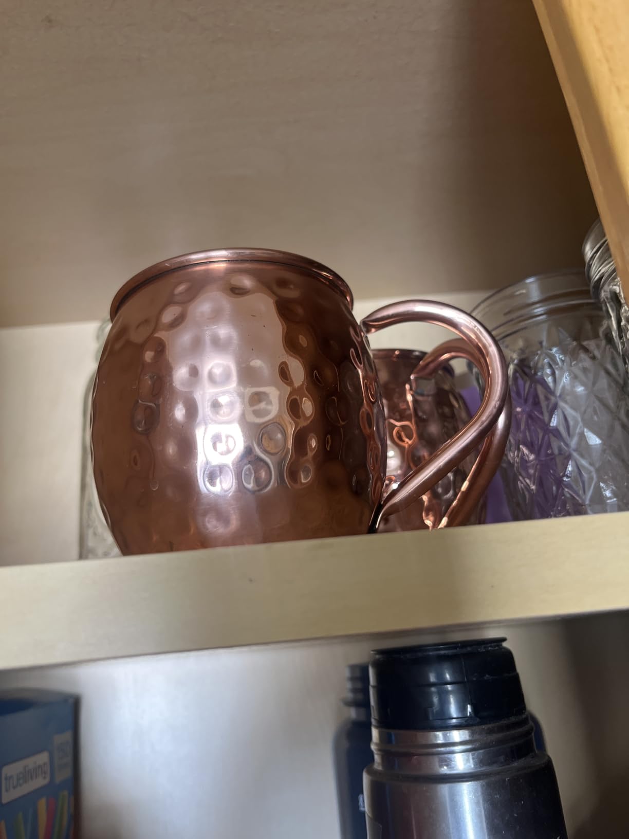 Moscow-Mix Moscow Mule Mugs - Set of 4-100% Pure Copper Mugs Large 16 oz - Food Safe - Premium Moscow Mule Cups Set of 4 - Solid Copper Cups Perfect Premium Gift customer photo 1
