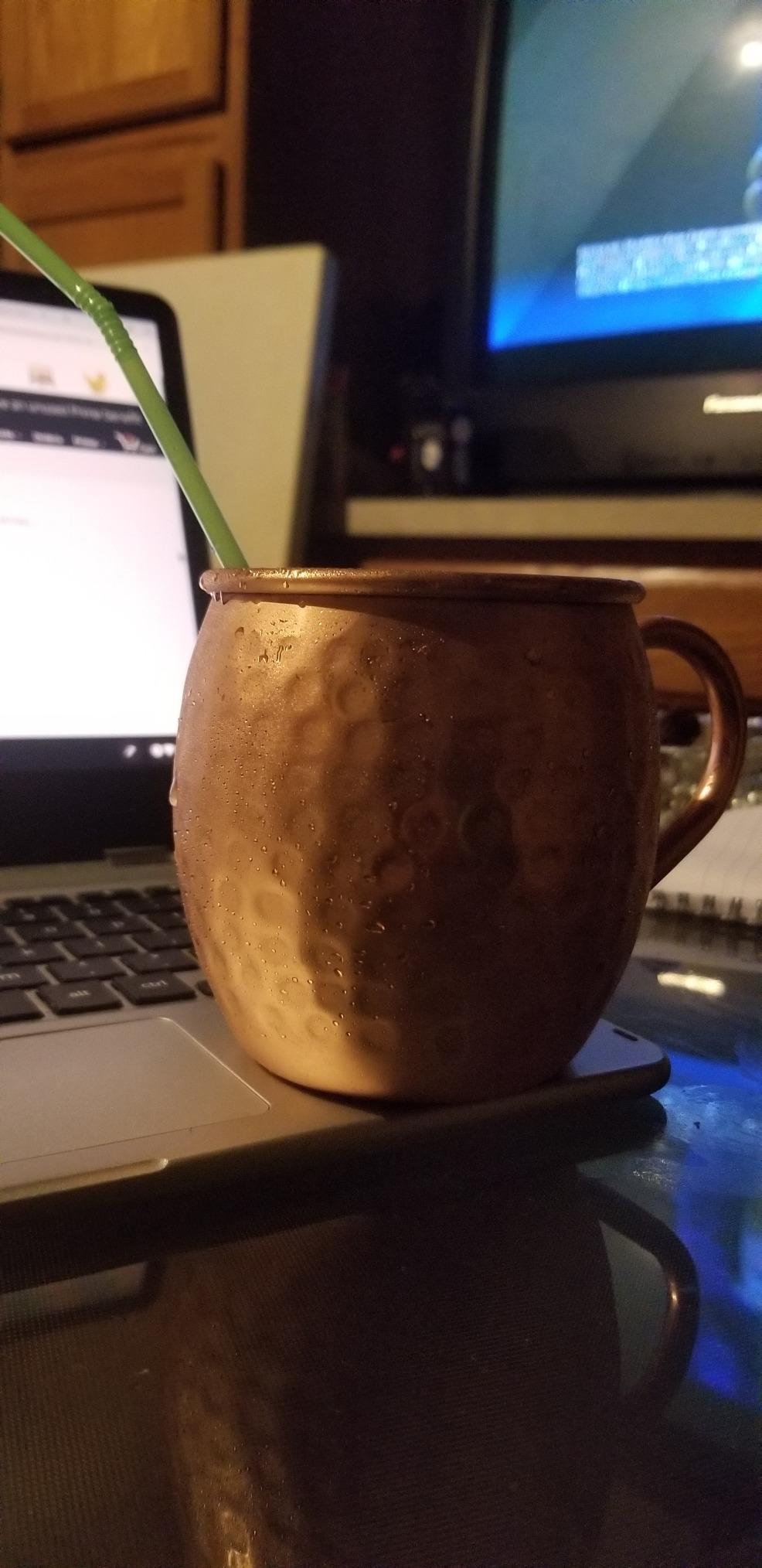 Moscow-Mix Moscow Mule Mugs - Set of 4-100% Pure Copper Mugs Large 16 oz - Food Safe - Premium Moscow Mule Cups Set of 4 - Solid Copper Cups Perfect Premium Gift customer photo 2