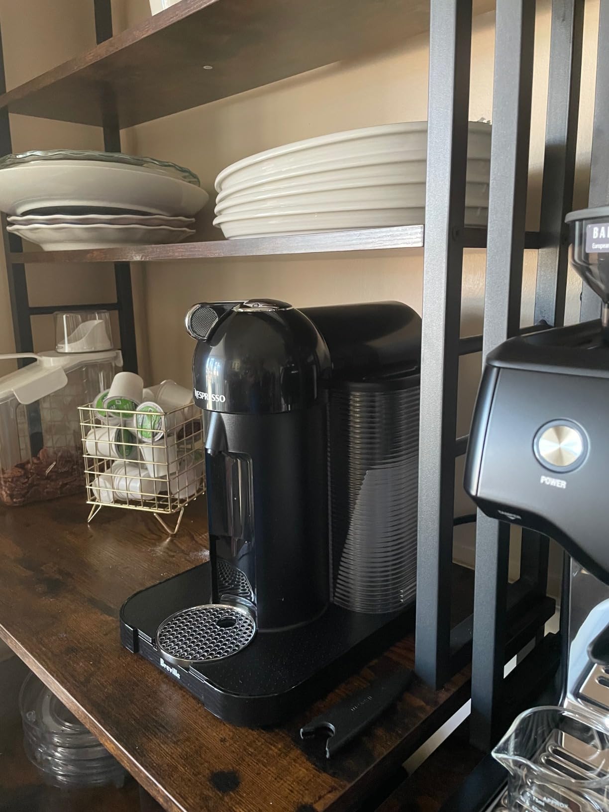 Vertuo Coffee and Espresso Maker by Breville, Chrome with Aeroccino Milk Frother customer photo 2