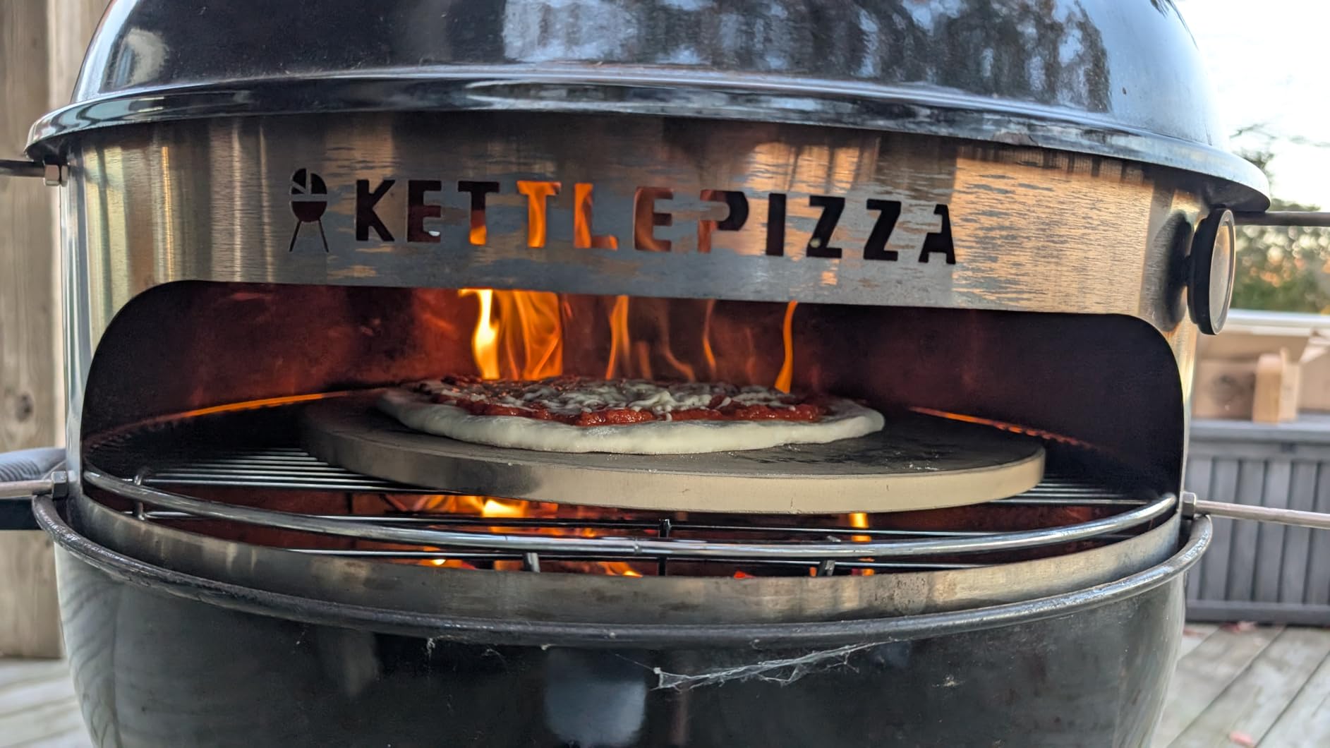 Unicook Pizza Stone, Heavy Duty Cordierite Pizza Pan for Oven and Grill, Thermal Shock Resistant Baking Stone for Bread, 15 X 12 Inch Rectangular, 6.8 lbs customer photo 1