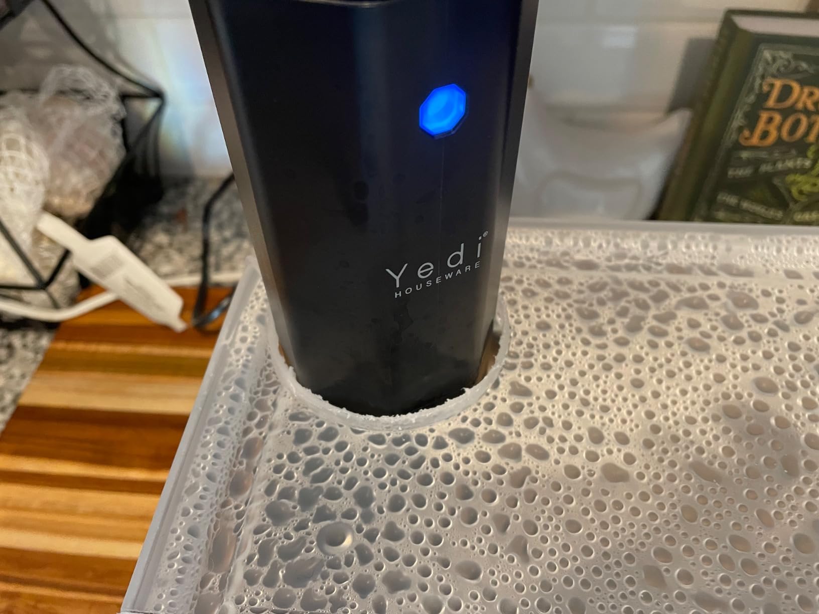EVERIE Collapsible Hinged Lid Compatible with Anova Nano 750w, 800w, 900w, AN500-US00 1000w and Compatible with Rubbermaid Container 12,18,22 Quart(Corner Mount) customer photo 2