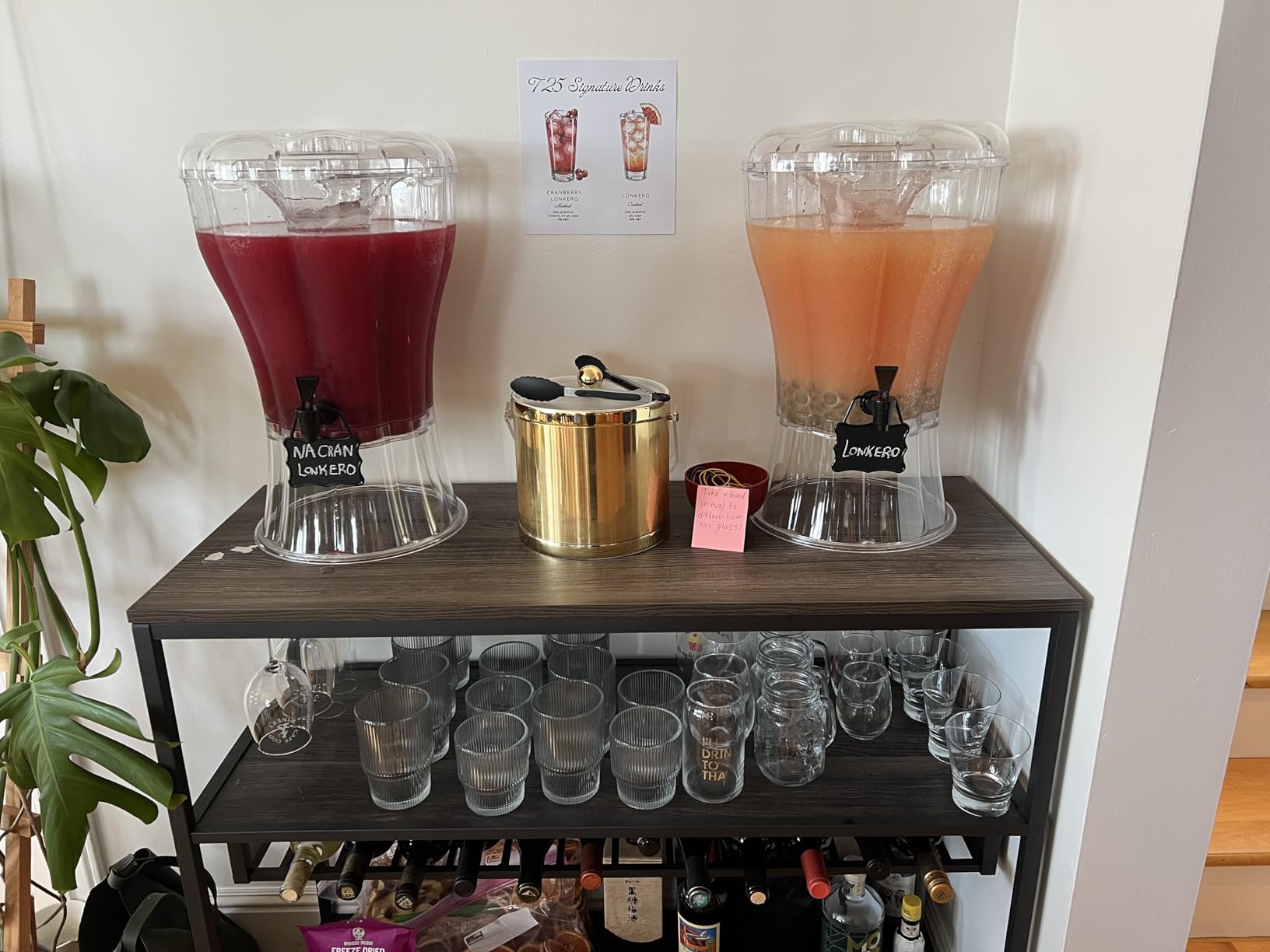 Buddeez 3.5 Gallon Clear Drink Dispenser - Built In Ice Cone and Spigot for Easy Pouring - Party-Perfect Serving Station with Chalk Board Tag customer photo 1