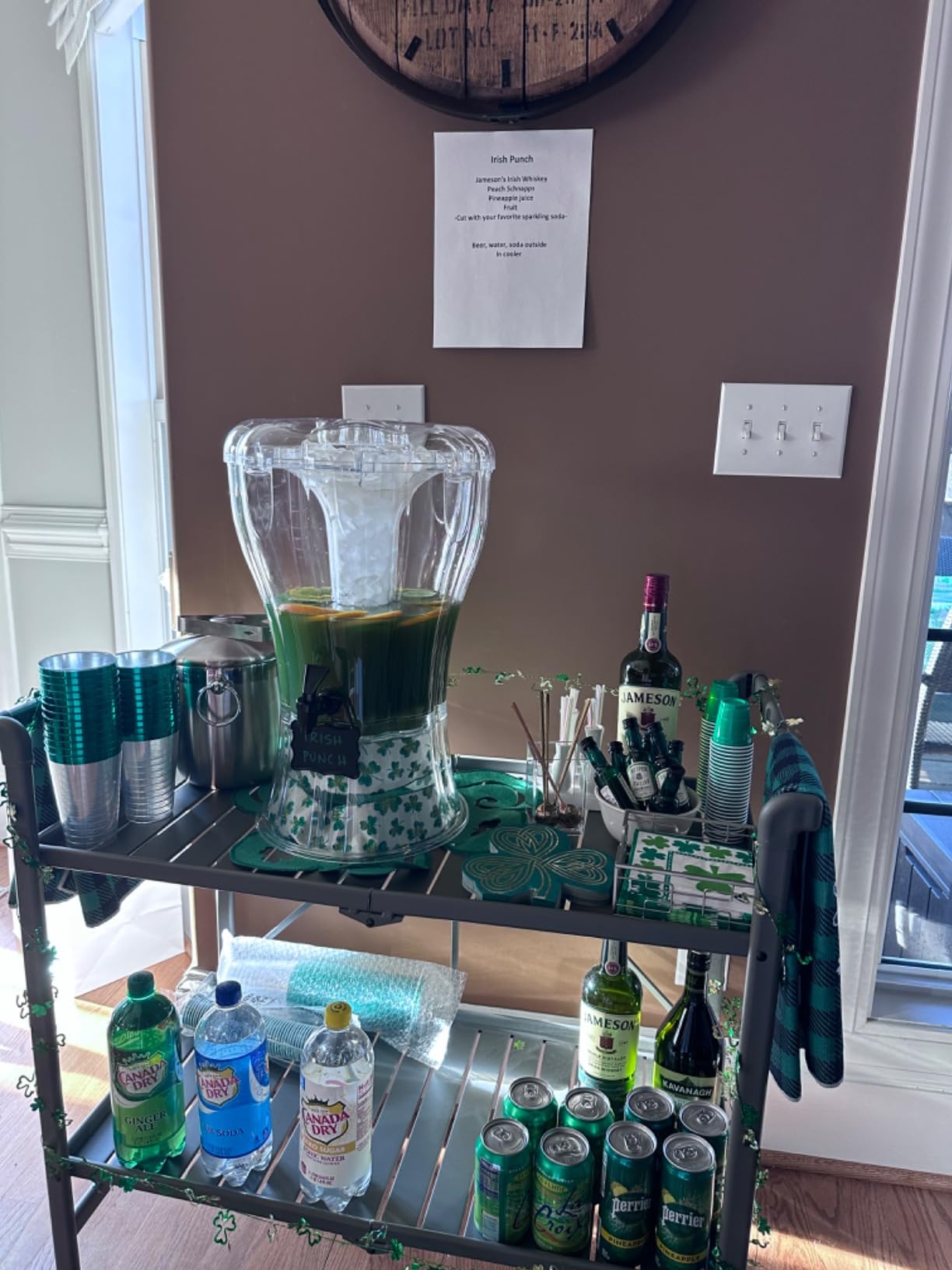 Buddeez 3.5 Gallon Clear Drink Dispenser - Built In Ice Cone and Spigot for Easy Pouring - Party-Perfect Serving Station with Chalk Board Tag customer photo 2