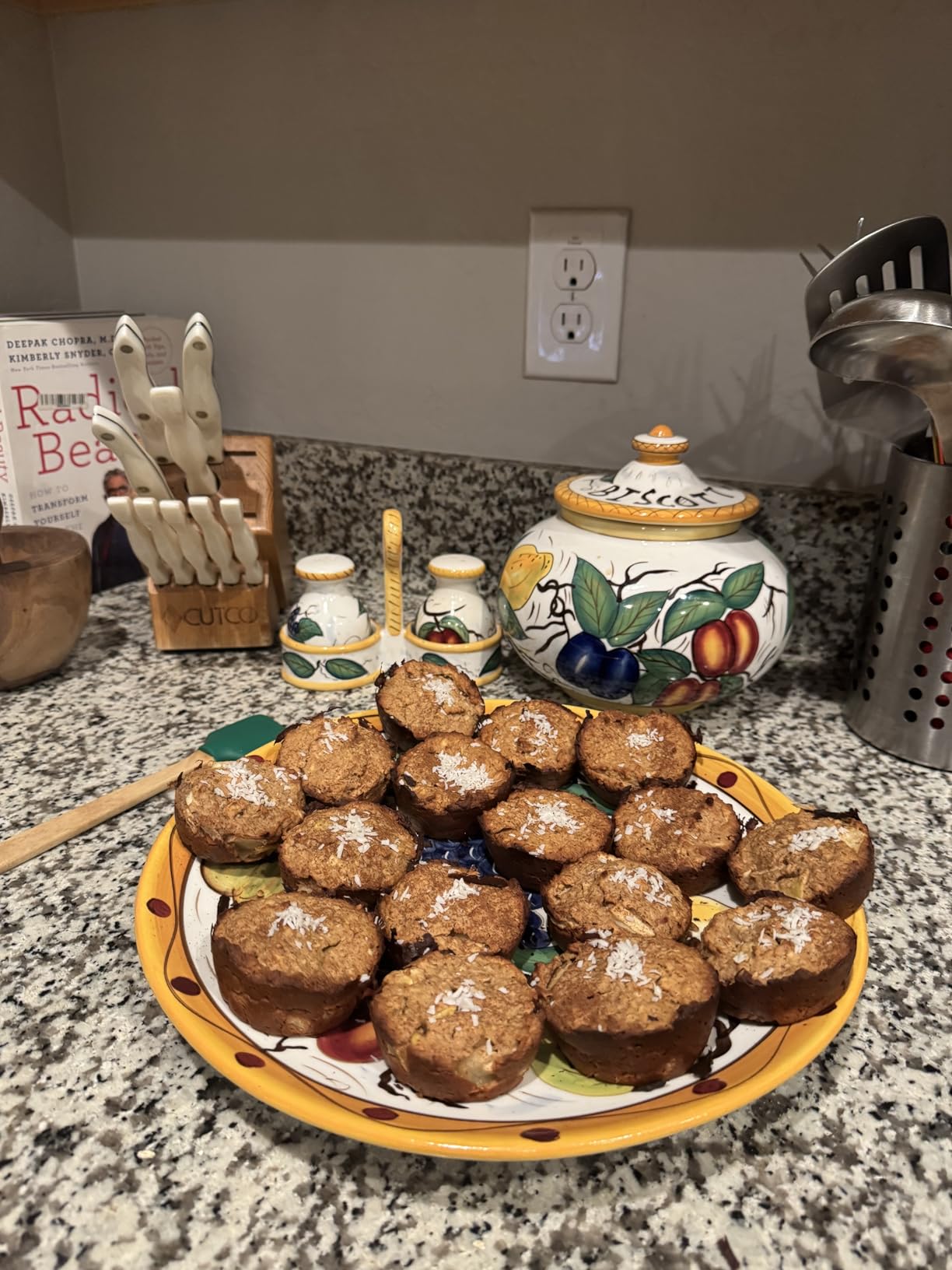 Amazon Basics Nonstick Muffin Pan, Set of 2, Sturdy, Oven Safe, Bakes Evenly, Easy to Clean, 12 Cups, Gray, 13.9x10.55x1.22