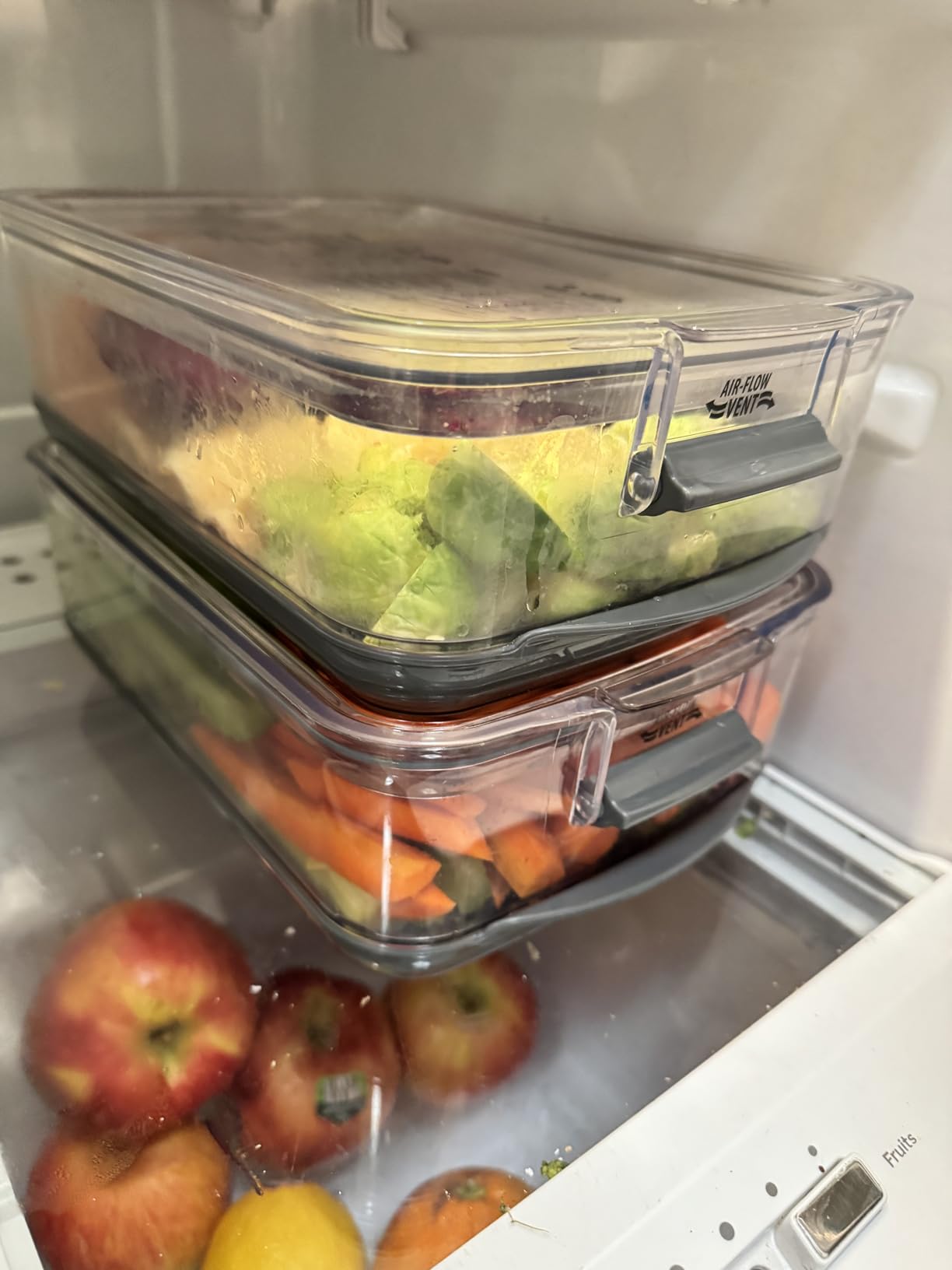 ProKeeper Produce Container, 3-Quart - Stay-Fresh Vent System for Small Peppers and Tomatoes, BPA-Free customer photo 1