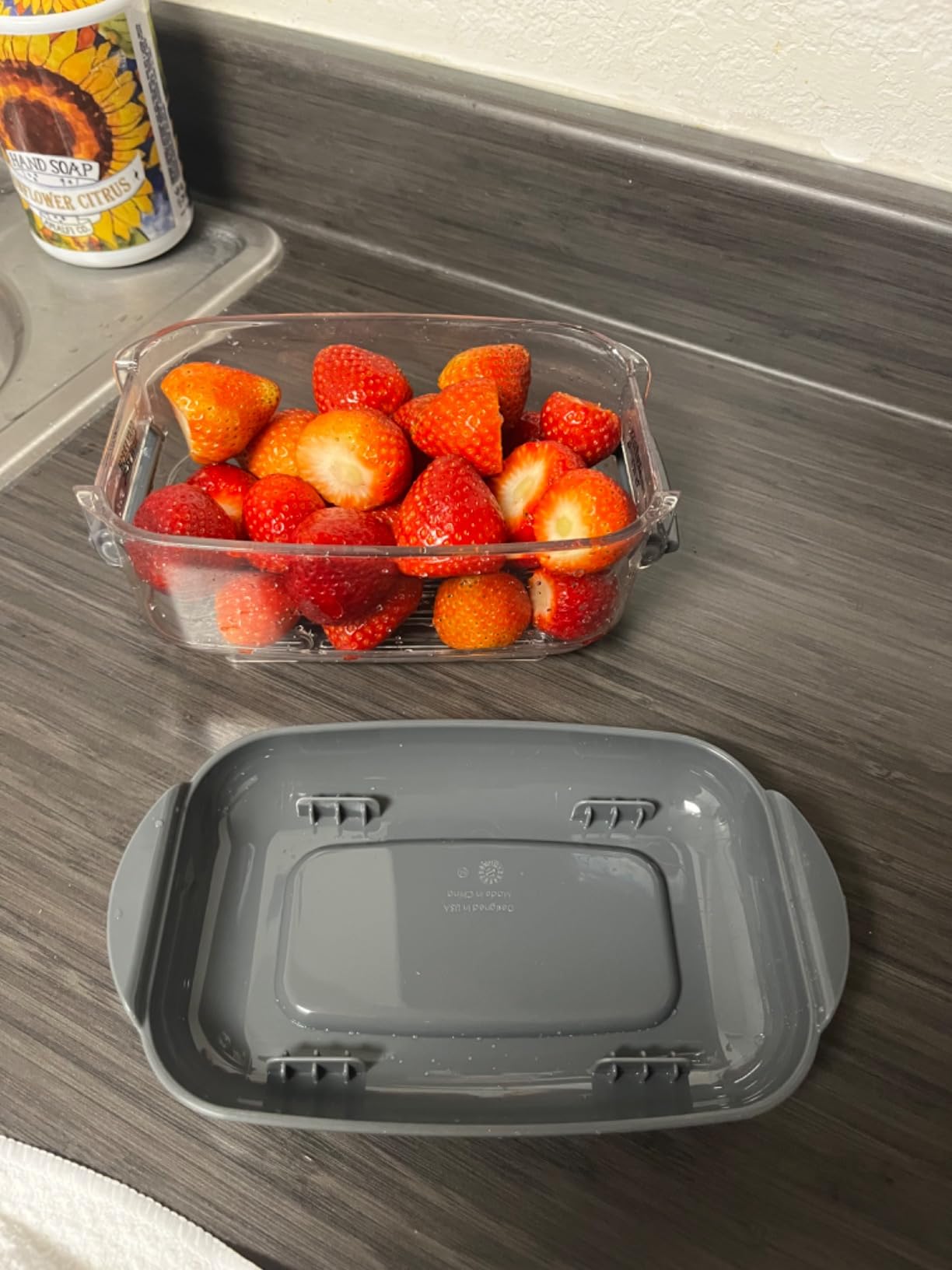 ProKeeper Produce Container, 3-Quart - Stay-Fresh Vent System for Small Peppers and Tomatoes, BPA-Free customer photo 2