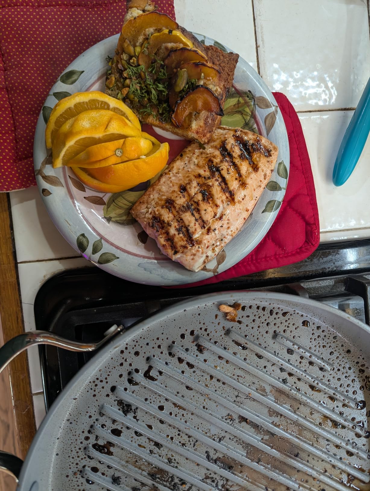 Tramontina Signature Tri-Ply Clad Stainless Steel 11-Inch Square Grill Pan, Induction-Ready, Dishwasher-Safe, NSF-Certified, Made in Brazil customer photo 1