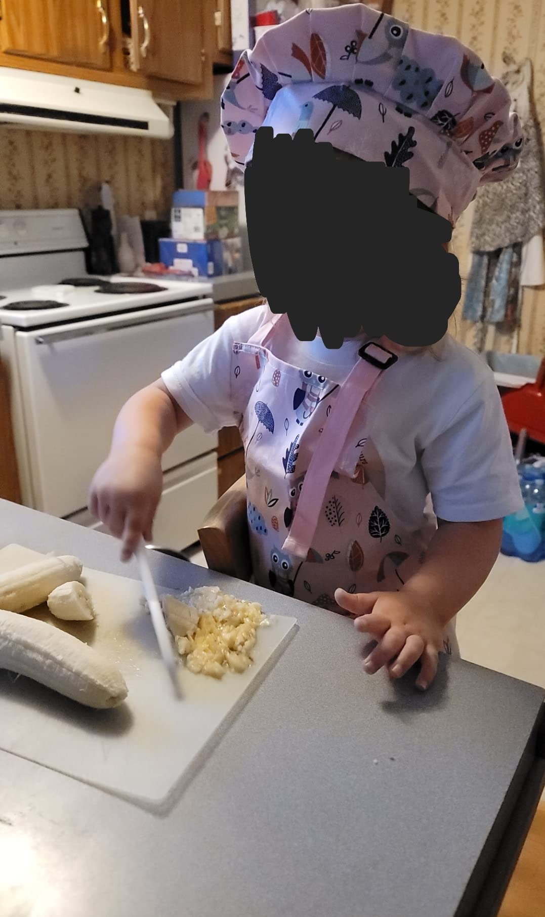Tovla Jr. Kid Safe Knife Set for Real Cooking | 3-Piece Toddler Kitchen Knives | Montessori & STEM Cooking Tools Ages 4-12 | BPA-Free, Dishwasher-Safe | Christmas, Birthday & Stocking Stuffer Gift customer photo 1