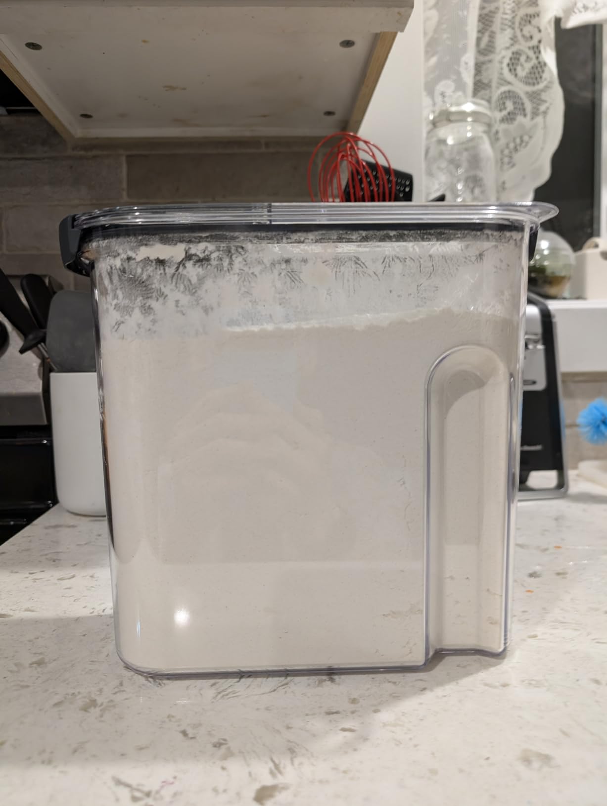 Rubbermaid Brilliance Pantry Airtight Food Storage Container, BPA-Free 7.8 Cup, Ideal for Brown Sugar - Efficient, Leak-Proof and Dishwasher-safe customer photo 2