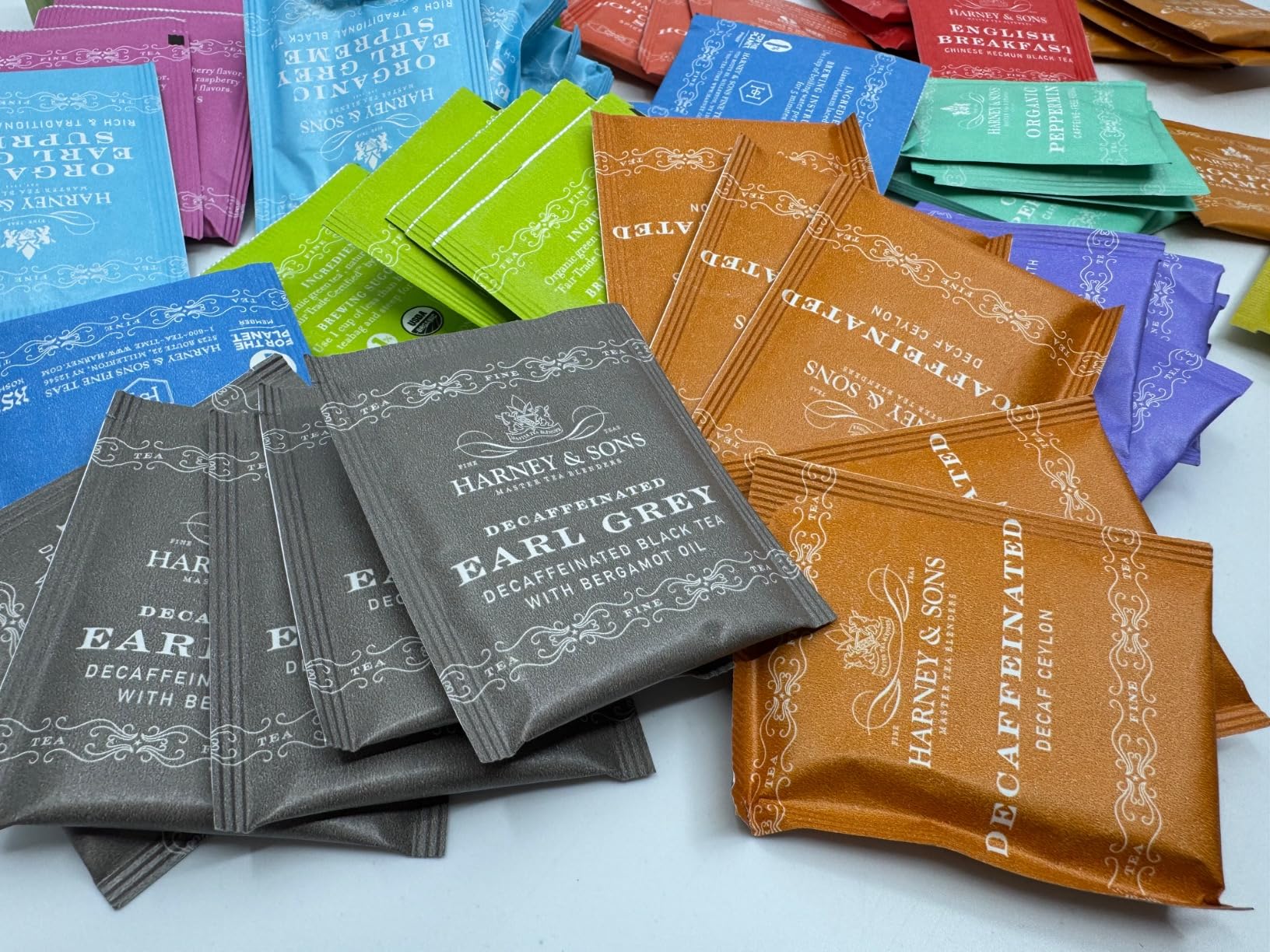 Harney & Sons Assorted Tea Bag Sampler Bundle 42 Count With Honey Crystal Packs Great for Birthday, Hostess and Co-worker Gifts, Tea Set Gifts, Tea Variety Pack customer photo 1