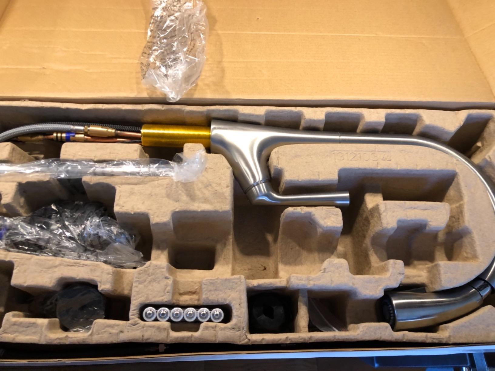 Kohler K-R77748-SD-VS Malleco Touchless Kitchen Faucet with Soap Dispenser, Kitchen Sink Faucet with Pull Down Sprayer, Vibrant Stainless customer photo 2