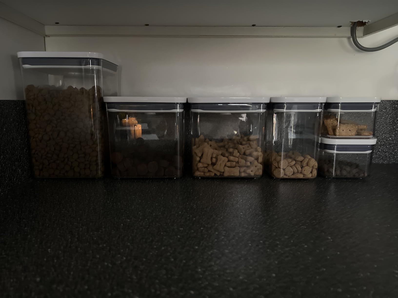 OXO Good Grips POP Container - Airtight 1.7 Qt for Coffee and More Food Storage, Rectangle, Clear customer photo 2