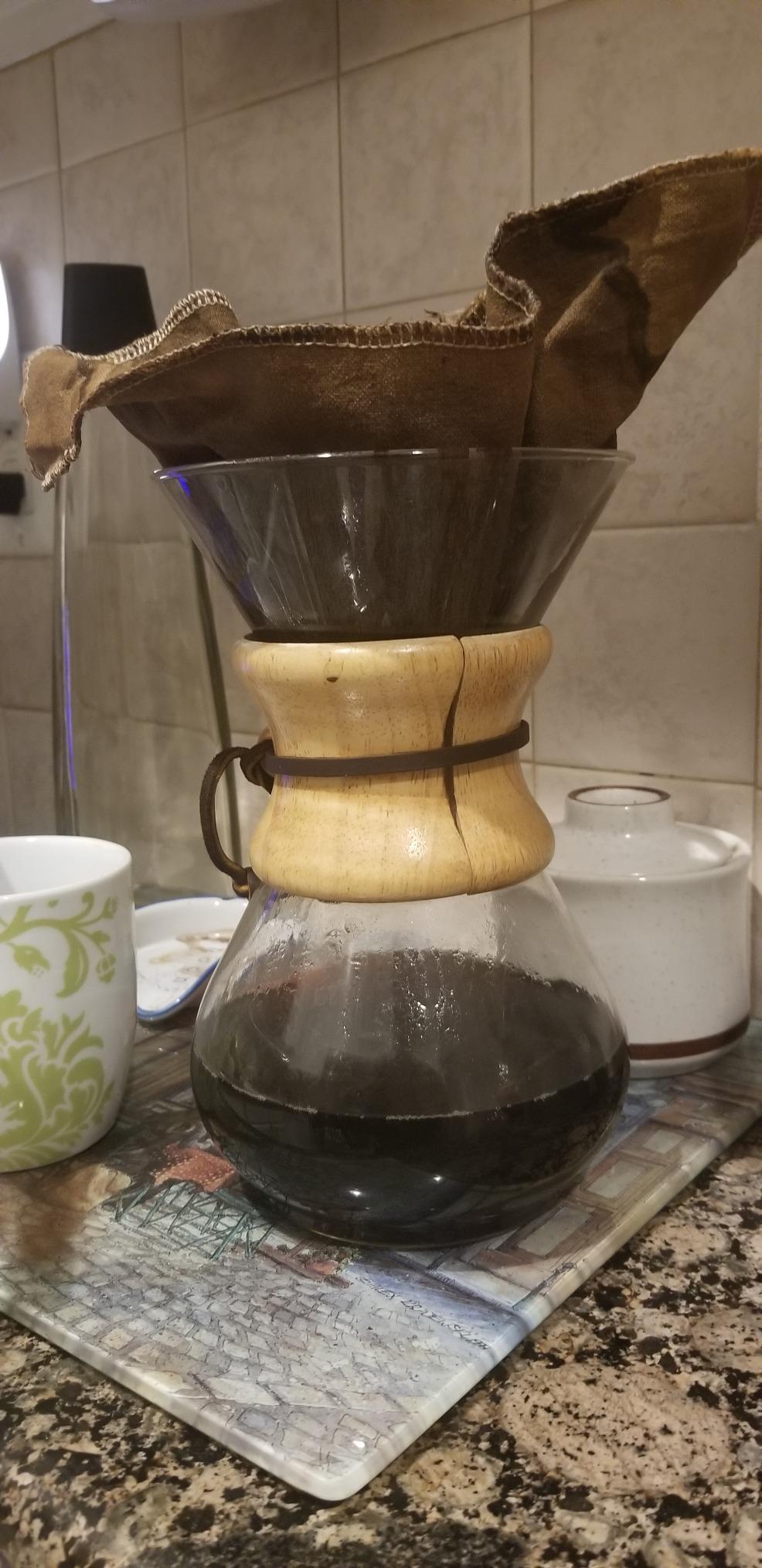 Organic Hemp Reusable Coffee Filter (1, No.2 Flat) customer photo 1
