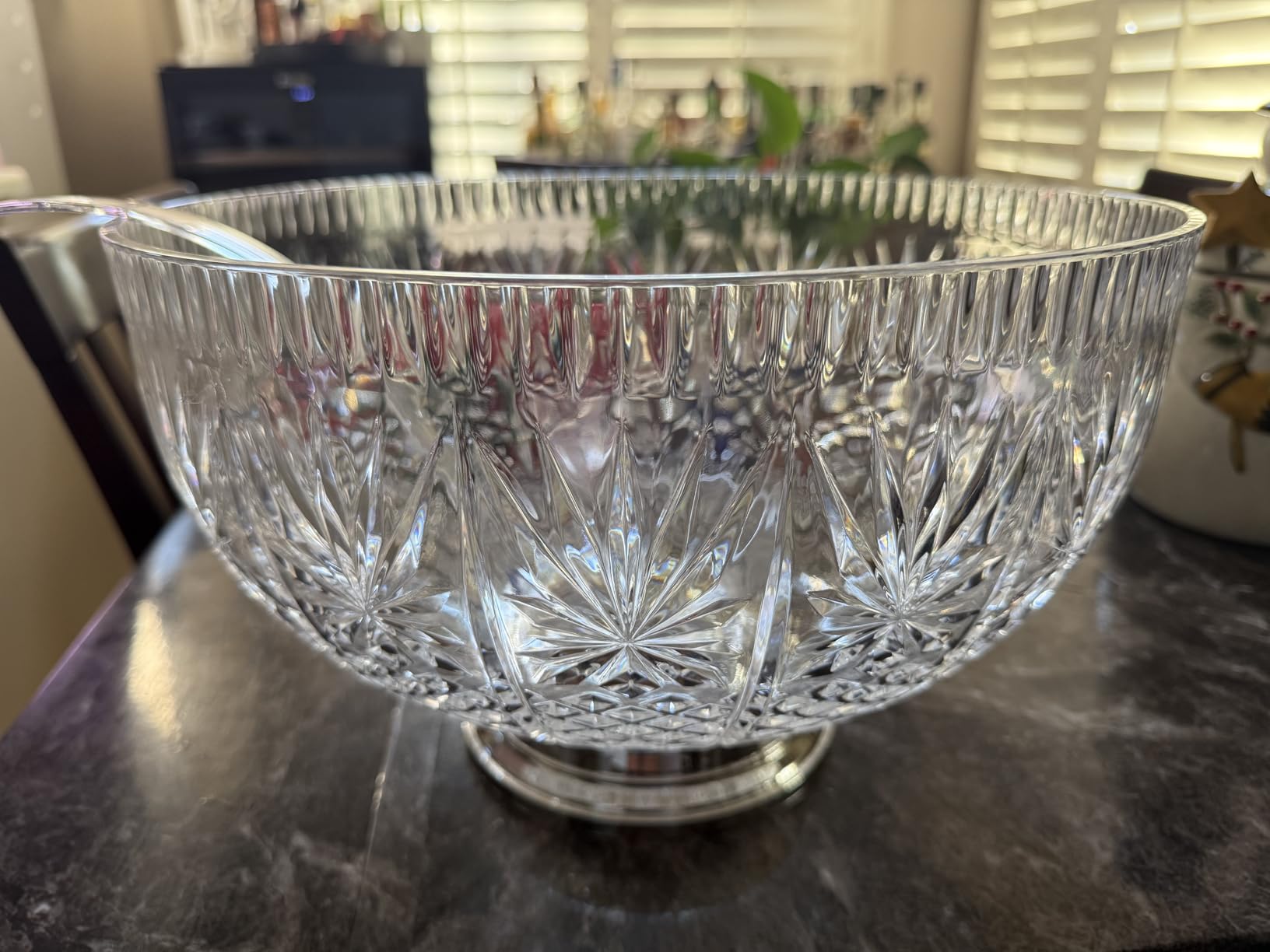 Premium Quality Plastic Punch Bowl With Ladle - Large 2 Gallon Bowl With 5 oz Ladle by Upper Midland Products customer photo 1