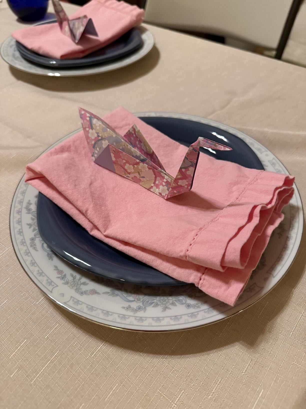 Lightnpro Flax Linen Napkins Set of 12 Hemstitched Dinner Cloth Napkins, Washable and Reusable Natural Flax Napkins for Dining, Parties, Weddings, Holiday & Everyday Use 18x18 Inch Natural Color customer photo 1