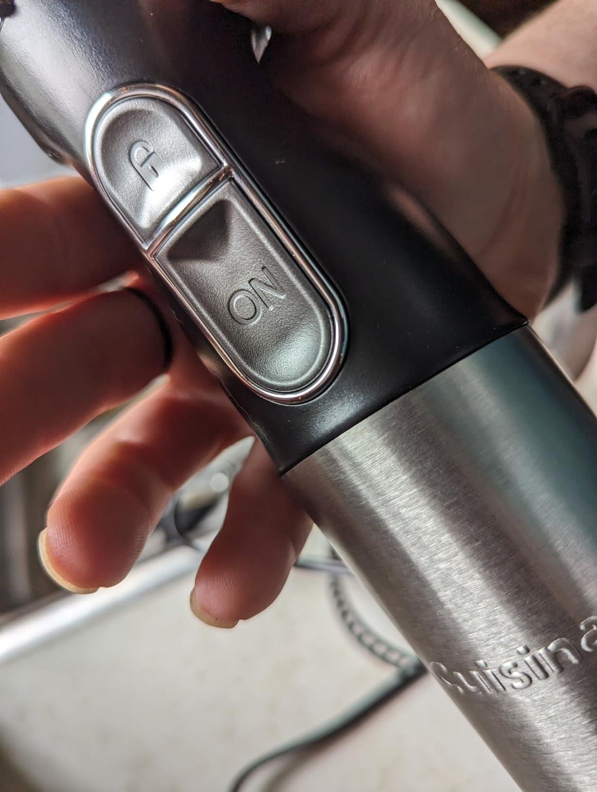 Cuisinart CSB-179 Smart Stick Variable Speed Hand Blender, Stainless Steel customer photo 2