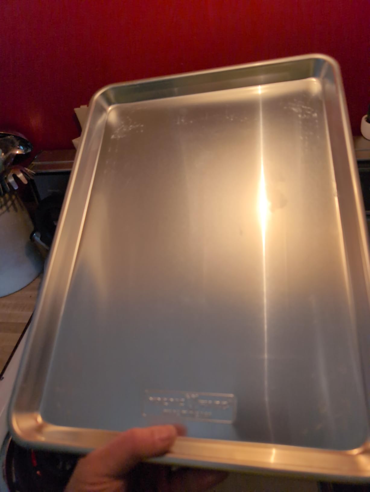 Nordic Ware Naturals 3 Piece Set - USA Made Aluminum Commercial Quality Sheet Pan for Baking or Roasting, Encapsulated Galvanized Steel Rim Prevents Warping; Half Sheet, Jelly Roll and Quarter Sheet customer photo 2