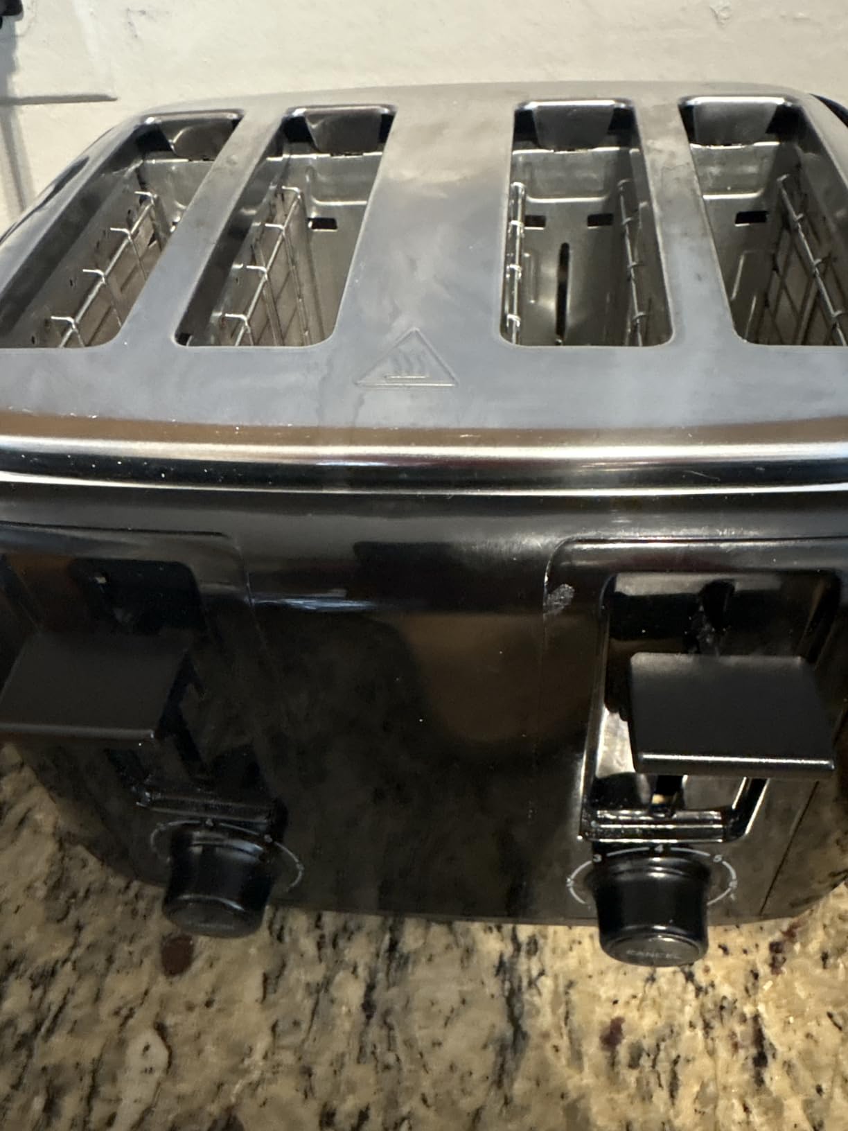 Proctor Silex 4 Slice Toaster with Extra Wide Slots for Bagels, Cool-Touch Walls, Shade Selector With 7 Browning Levels, Toast Boost, Auto Shut-off and Cancel Button, Black (24215PS) customer photo 2