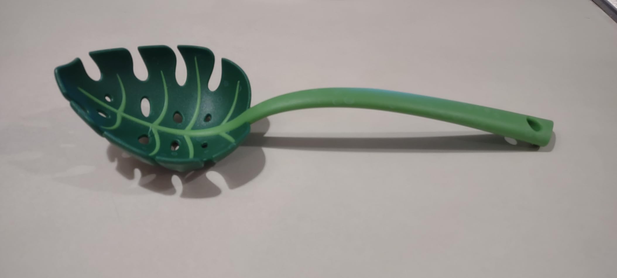 OTOTO Jungle Spoon Monstera Ladle - BPA-Free High Heat Resistant Nylon for Cooking for Nonstick Cookware Kitchen Tools & Utensils, Kitchen Gifts & Gadgets, Cute customer photo 1