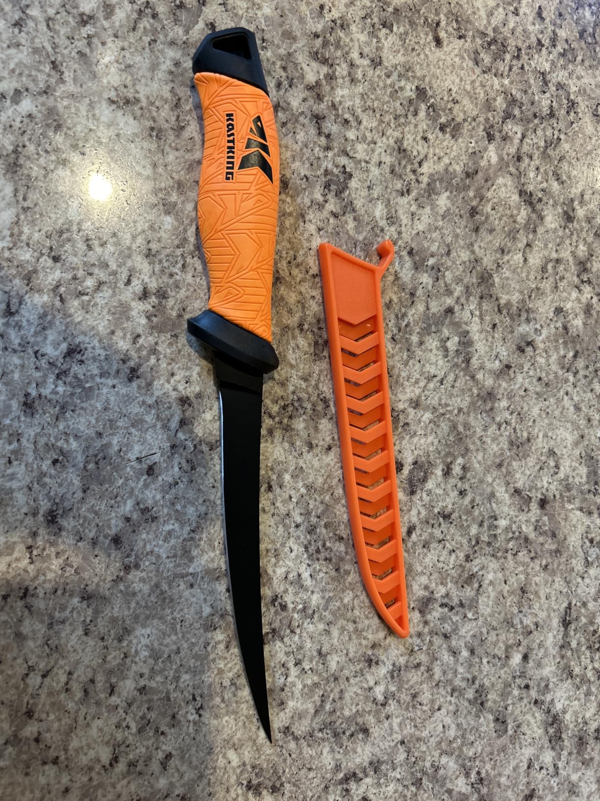KastKing Speed Demon Pro Fillet Knife - Razor Sharp G4116 German Stainless-Steel Blade, Professional Level Knives for Filleting and Boning, Non-Slip Handles, Includes Protective Sheath customer photo 2
