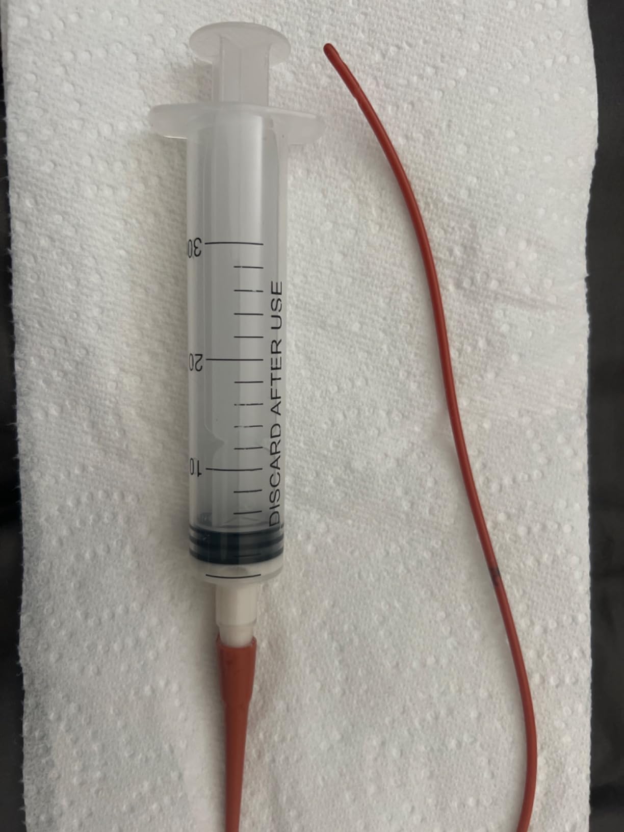 Frienda Large Plastic Syringe 4 Pack Measuring Syringe Tools Dispensing Multiple Uses (20 ml and 60 ml) customer photo 1