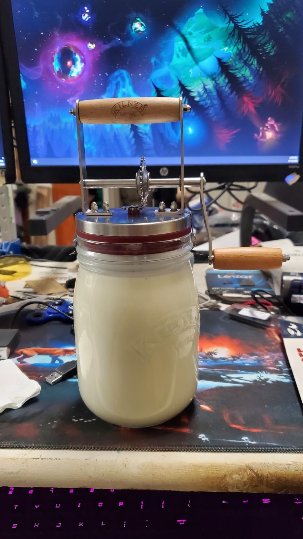 Kilner Small Manual Butter Churner customer photo 2