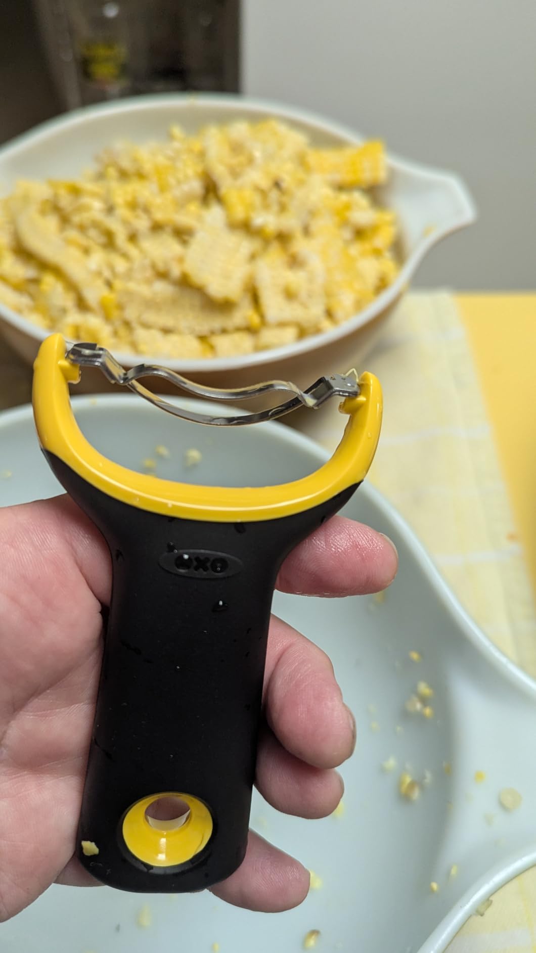 OXO Good Grips Corn Prep Peeler customer photo 1