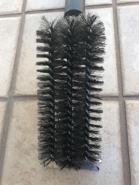 GRILLART Grill Brush and Scraper, Extra Strong BBQ Cleaner Accessories, Safe Wire Bristles Barbecue Triple Scrubbers Cleaning Brush for Gas/Charcoal Grilling Grates, Wizard Tool BR-8115 customer photo 2
