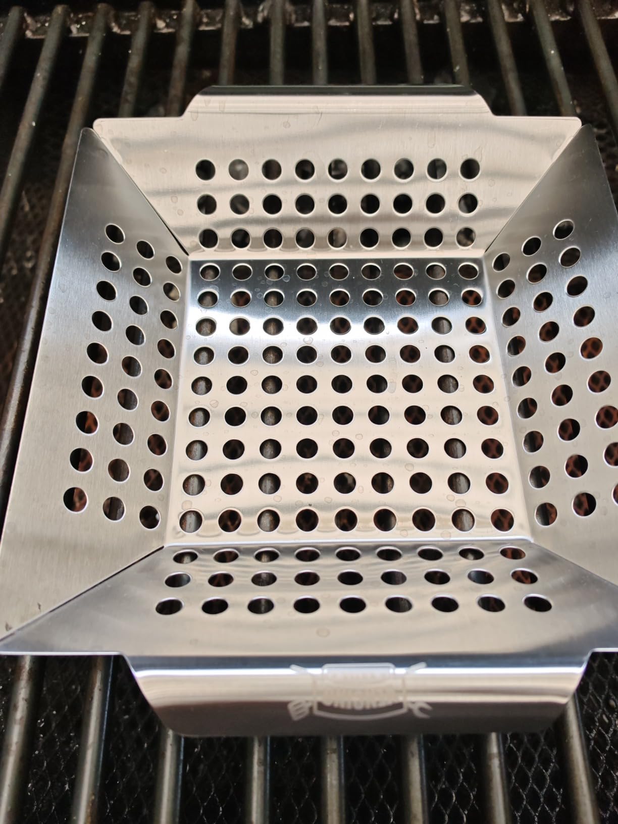 3 Pack Grill Baskets for Outdoor Grill, Heavy Duty Stainless Steel Vegetable Grill Basket, Grilling Basket for Veggies, Grilling Accessories for All Grills & Smokers - Grilling Gifts for Men customer photo 1