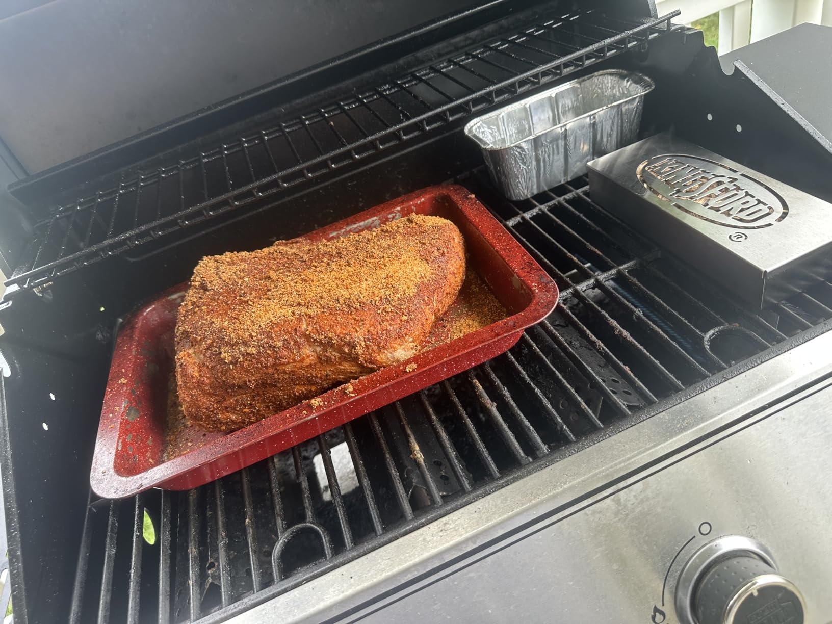 Kingsford Stainless Steel Smoker Box for Grill | Smoking Box for All Grills | Heavy Duty BBQ Accessories | Easy Way to Turn Any Grill Into A BBQ Smoker customer photo 2