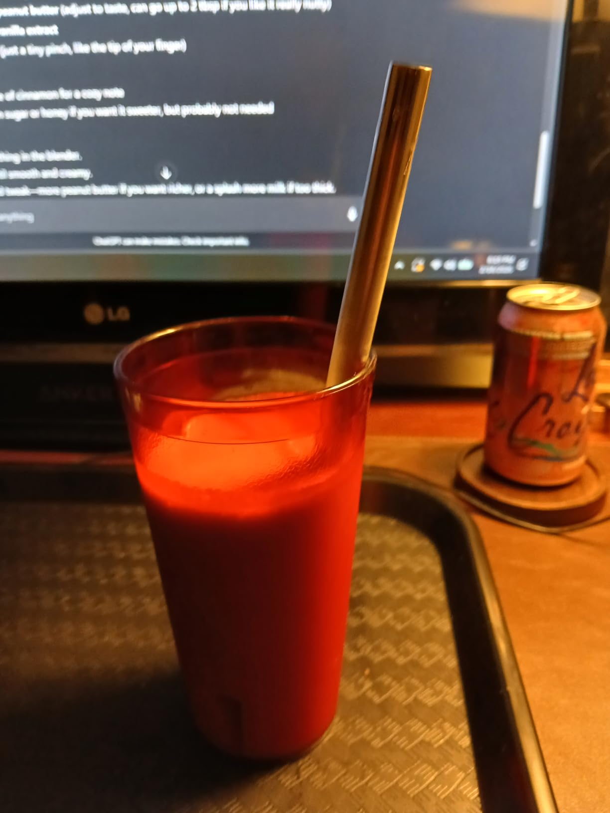 [Angled Tips] 2 Pcs Jumbo Reusable Bubble Tea Straws & Smoothie Straws, 0.5