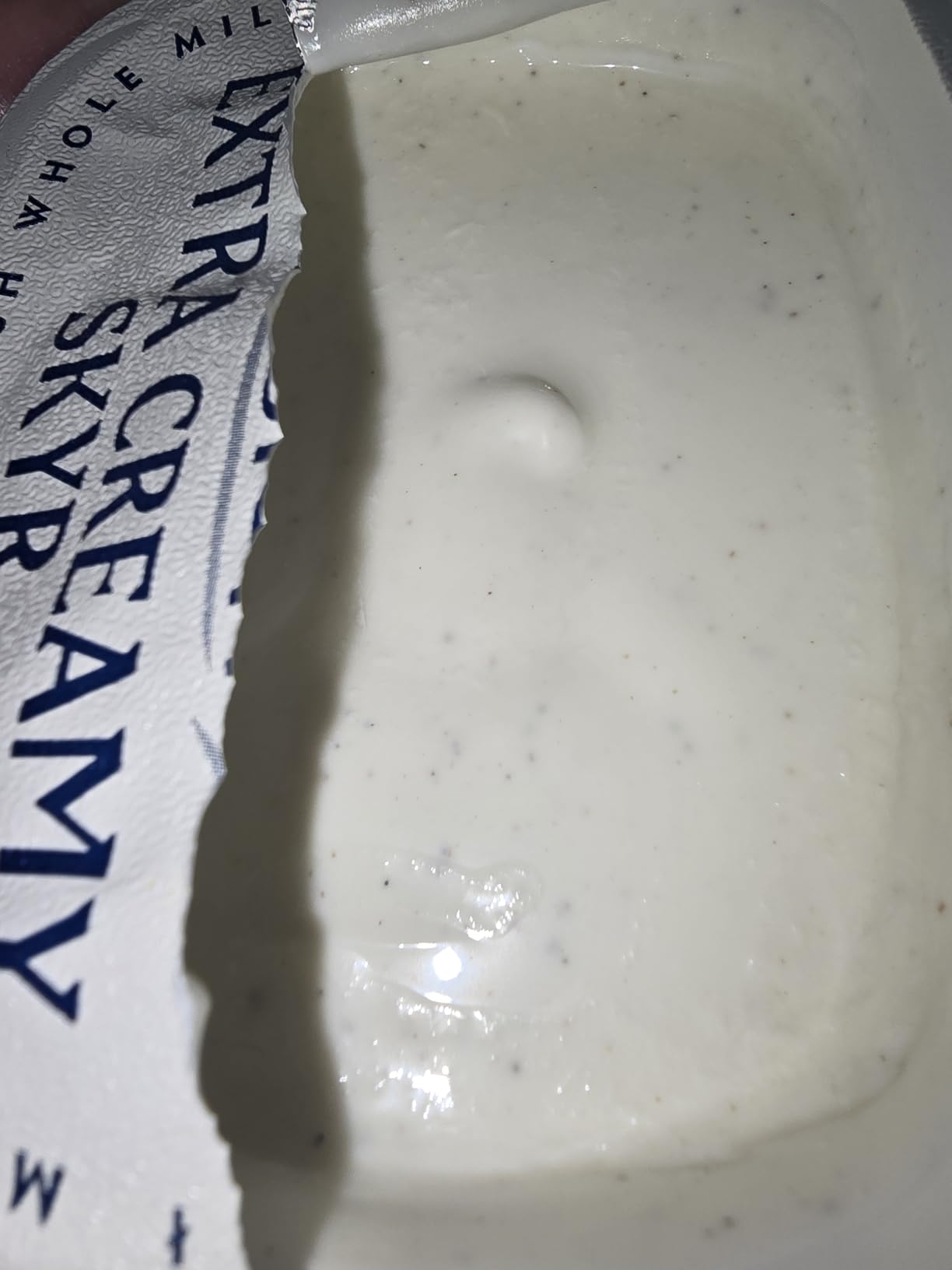 Icelandic Provisions, Yogurt Skyr Whole Milk Vanilla Bean, 4.4 Ounce customer photo 1