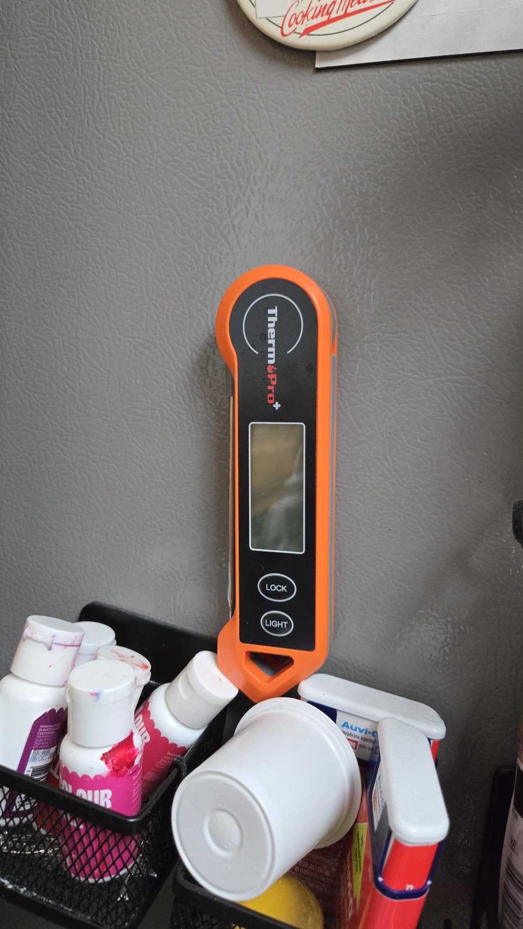 ThermoPro TP19H Digital Meat Thermometer for Cooking with Ambidextrous Backlit and Motion Sensing Kitchen Cooking Food Thermometer for BBQ Grill Smoker Oil Fry Candy Instant Read customer photo 1