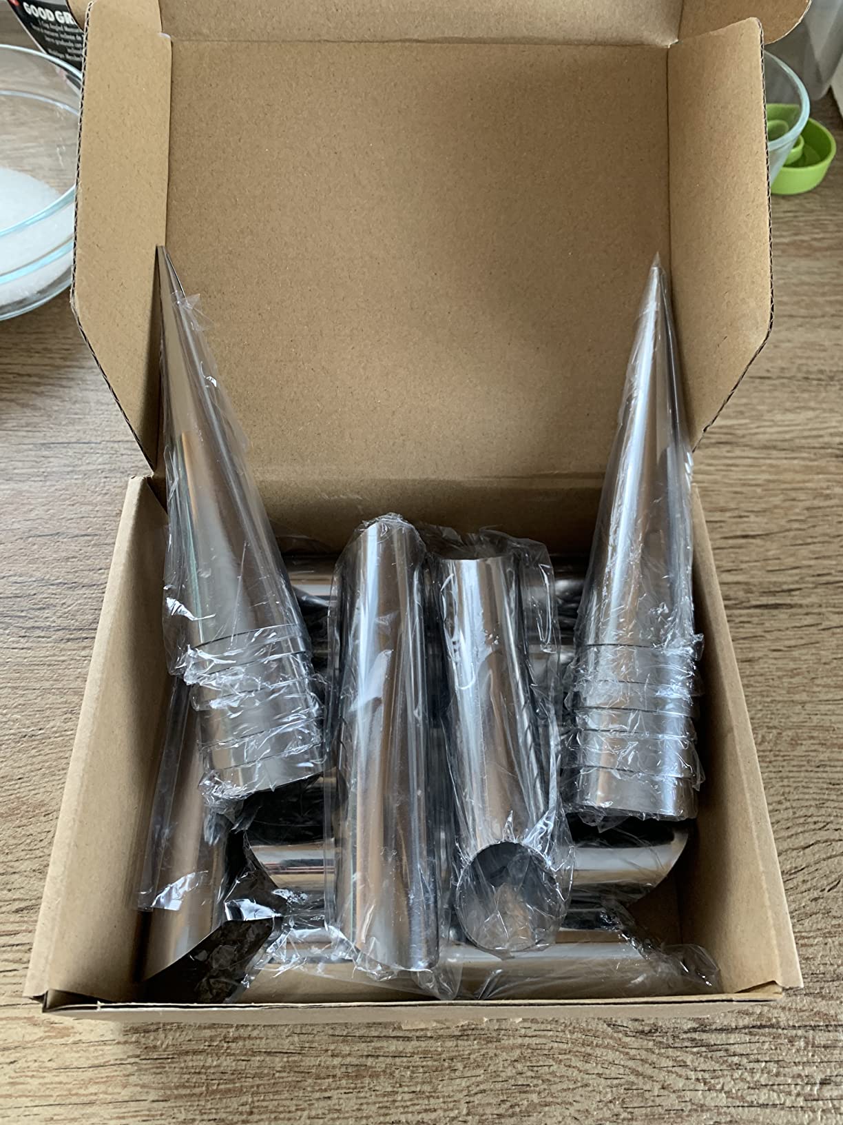Cream Horn Molds Stainless Steel Cone Tubular Shaped Mold for Cannoli Tubes Croissant customer photo 1