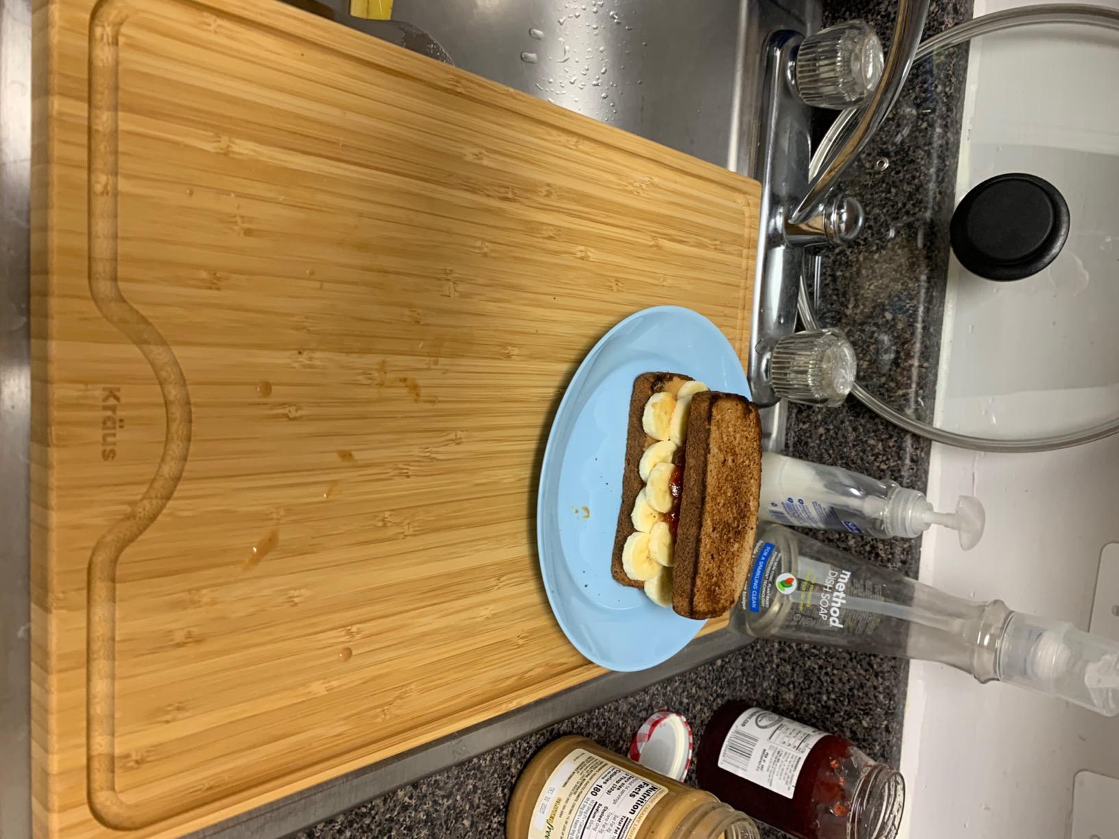 Kraus Kore Solid Bamboo Cutting Board for Workstation Kitchen Sink (16 3/4 in. x 12 in.), KCB-WS103BB customer photo 1