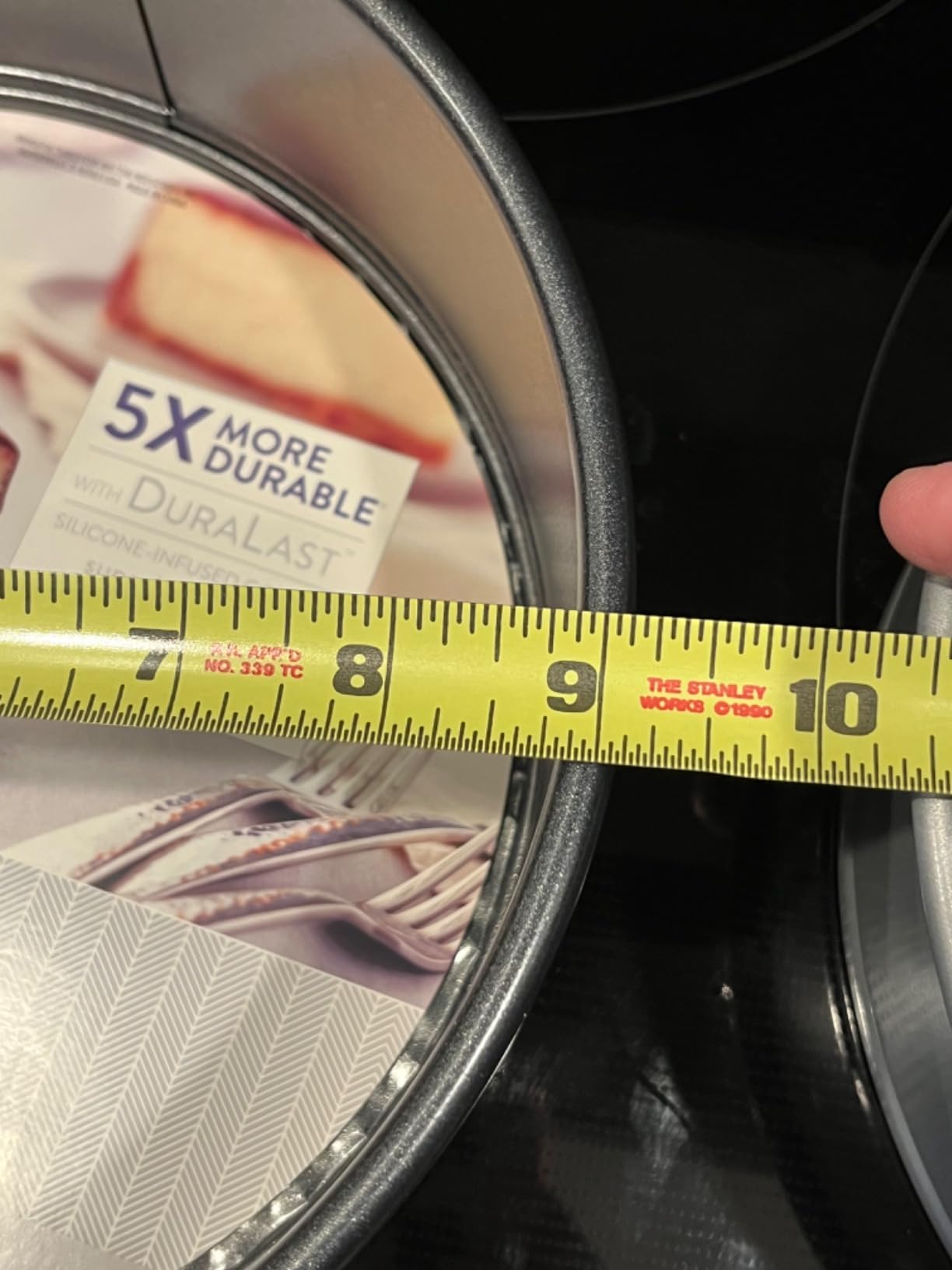 Wilton Platinum Non-Stick 9 Inch Springform Cheesecake Pan, Cold-Rolled Steel Bakeware, Made Without PFAS customer photo 1