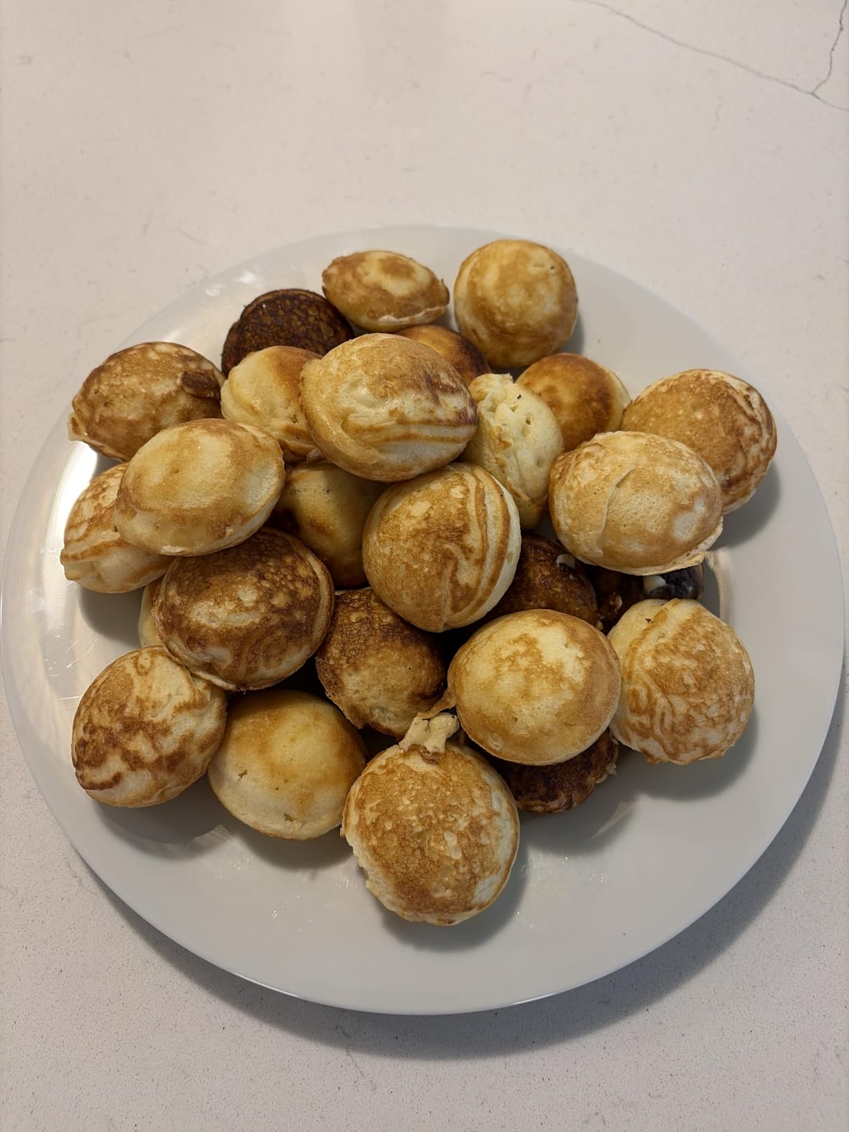 KUHA Cast Iron Aebleskiver Pan - Authentic Danish Pancake Maker for Aebleskiver, Poffertjes, Takoyaki, Appam, Kuli Paniyaram - Pre-Seasoned Cast Iron for Gas & Electric Stovetops & Campfire customer photo 2