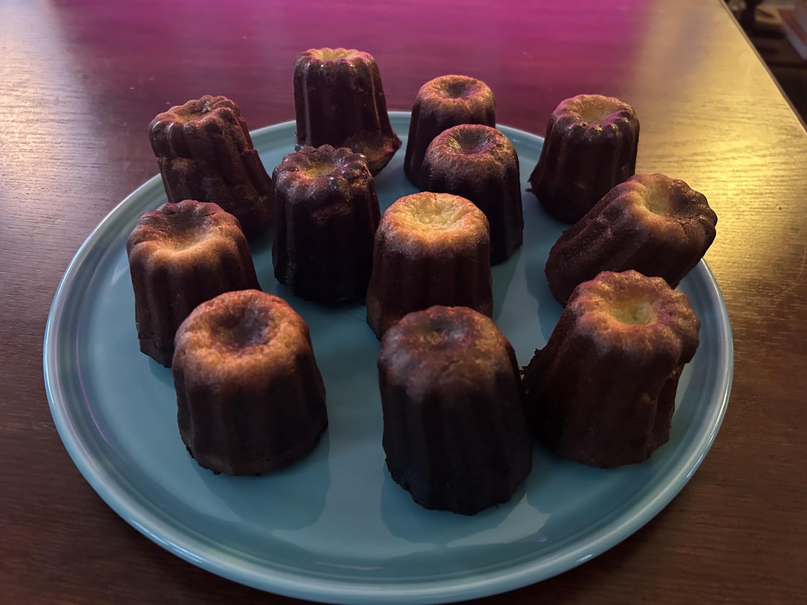 The Love 12-Cavity Nonstick Canele Mold Baking Cake Pan for Bread Muffin Cake Baking Pan customer photo 2
