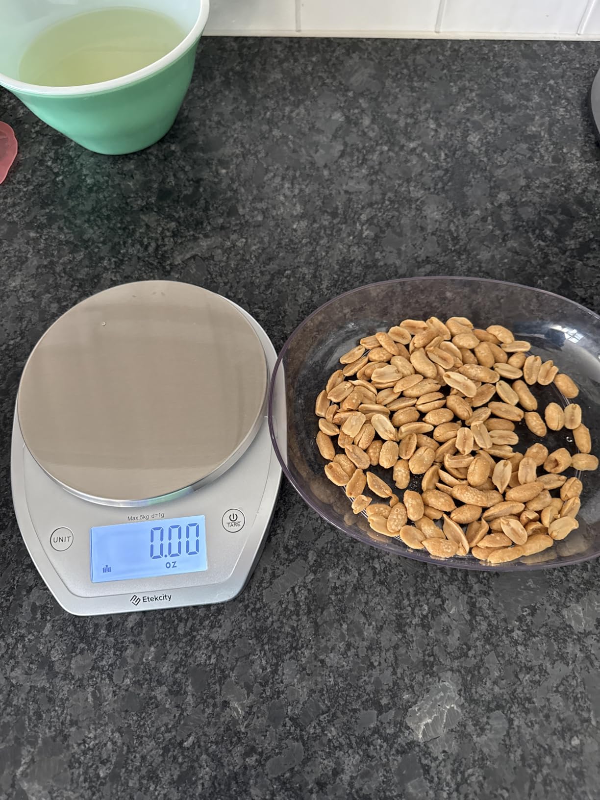 Etekcity 0.1g Food Kitchen Scale, Bowl, Digital Grams and Ounces for Weight Loss, Dieting, Baking, Cooking, and Meal Prep, 11lb/5kg, Stainless Steel Silver customer photo 2
