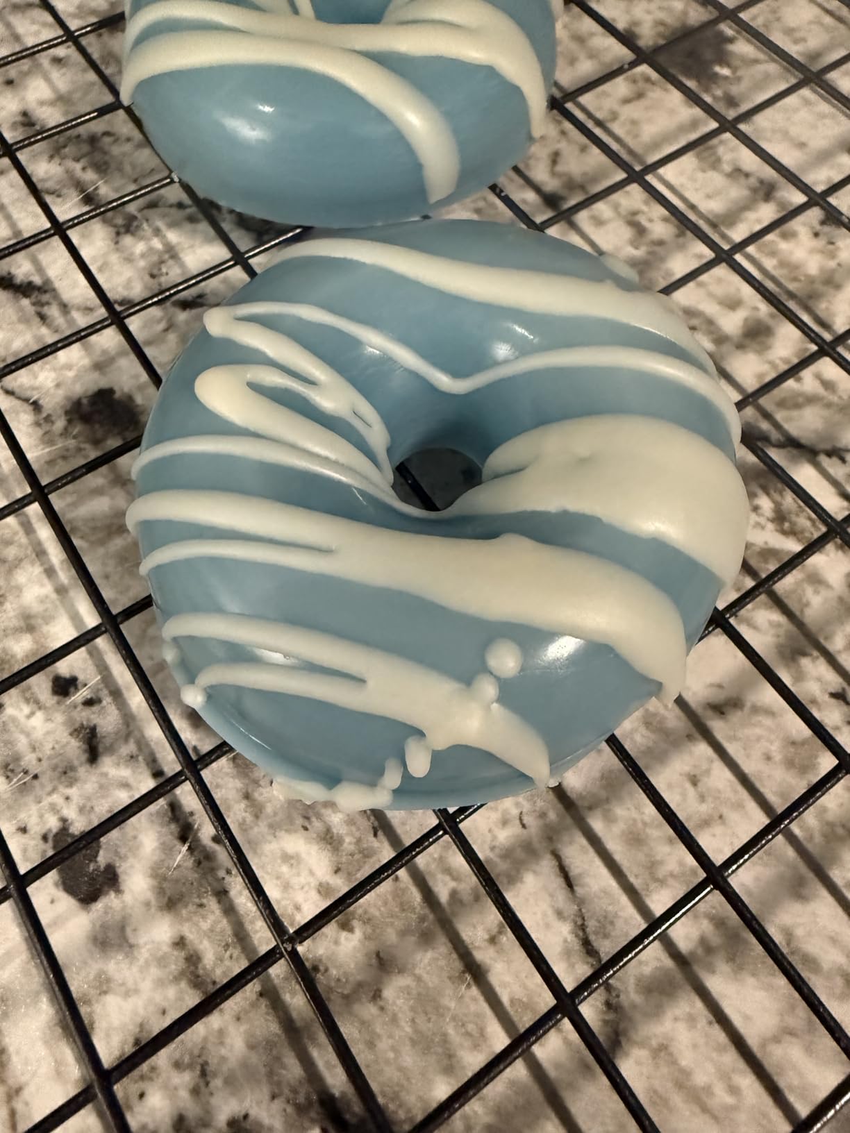 Walfos Non-Stick Donut Pan For Baking-Silicone Doughnut Mold, BPA FREE, Just Pop Out! Make Perfect Donut Cake Biscuit Bagels,Dishwasher Safe, Set of 3 customer photo 1