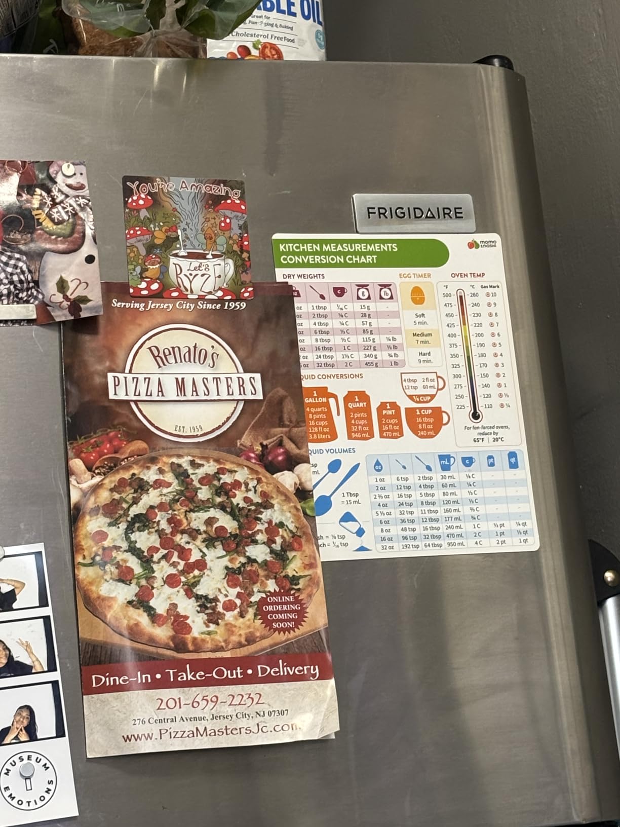 Kitchen Conversion Chart Magnet customer photo 2