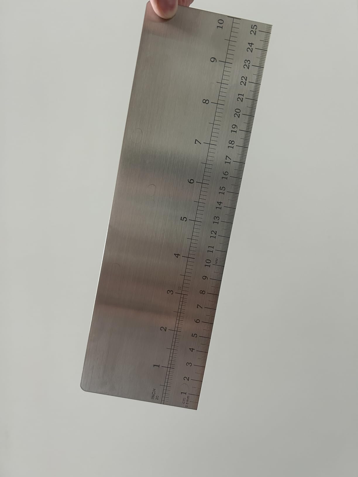 10inch Metal Cake Scraper，Stainless Steel Cake Edge Smoother for Buttercream, Cake Decorating Comb customer photo 2