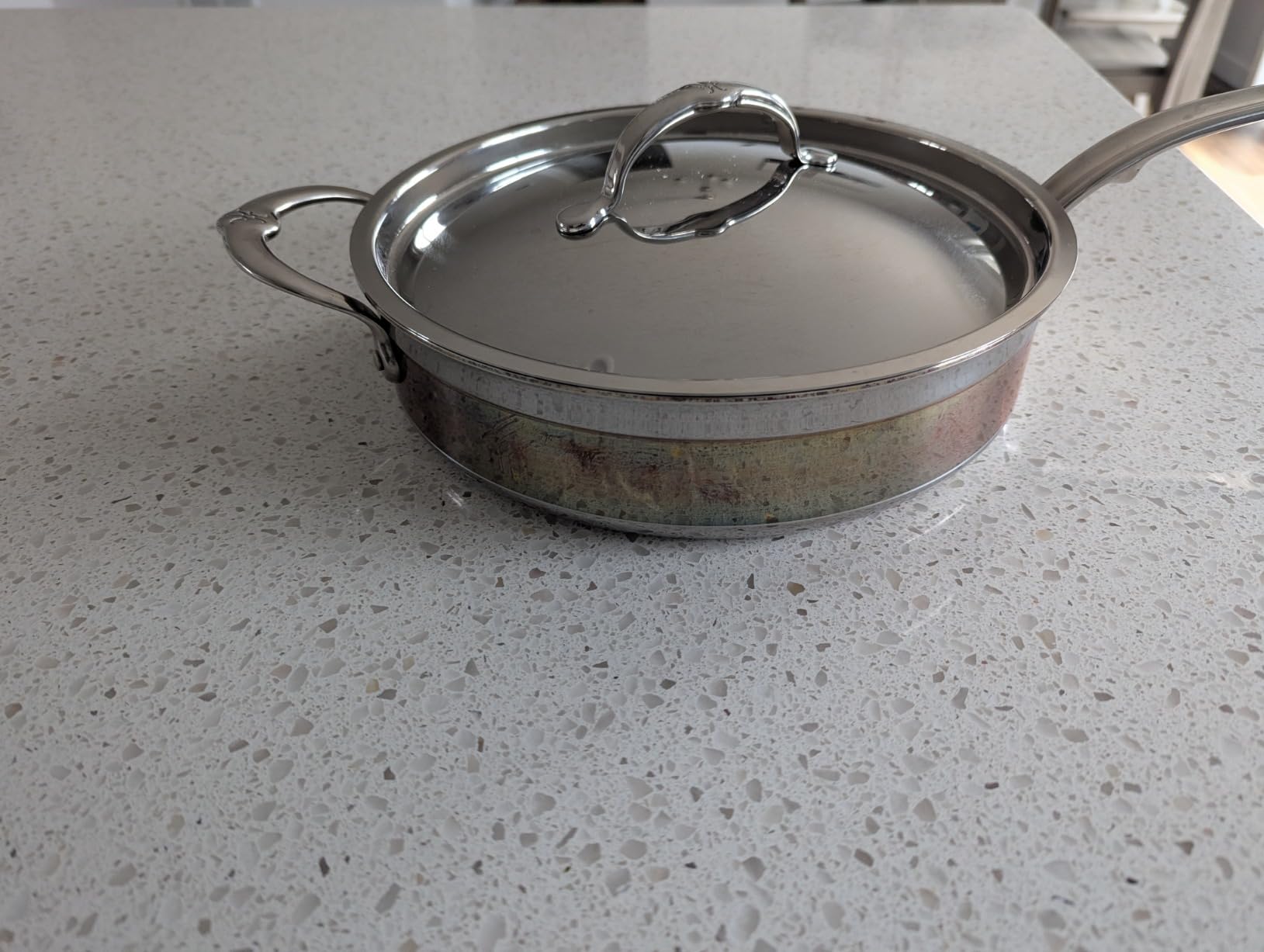 Hestan - CopperBond Collection - 100% Pure Copper Sauce Pan, Induction Cooktop Compatible, 1.5 Quart customer photo 2